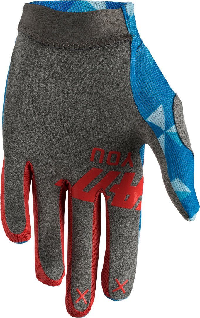 X-Flow V22 Leatt GPX 2.5 Motorradhandschuhe Blue/Red Handschuhe