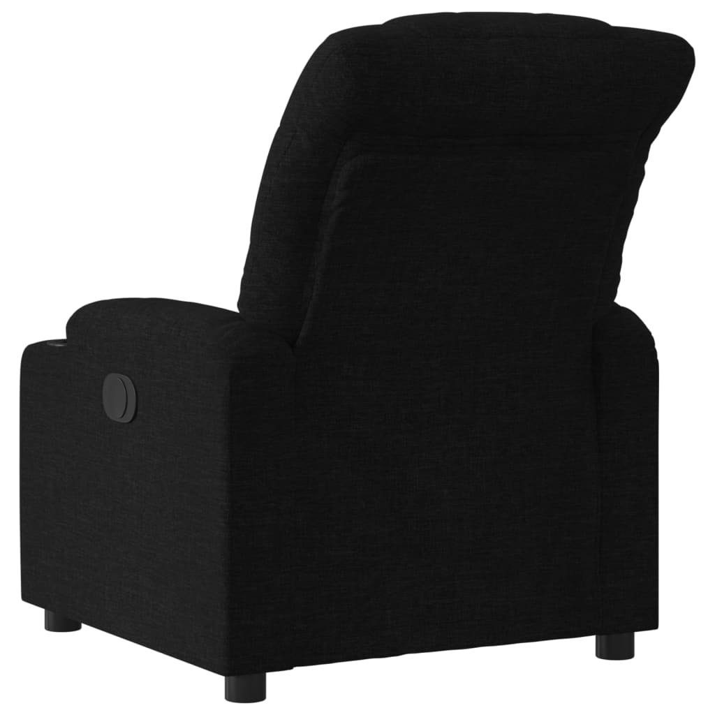 vidaXL Sessel Relaxsessel Schwarz Stoff (1-St) günstig online kaufen