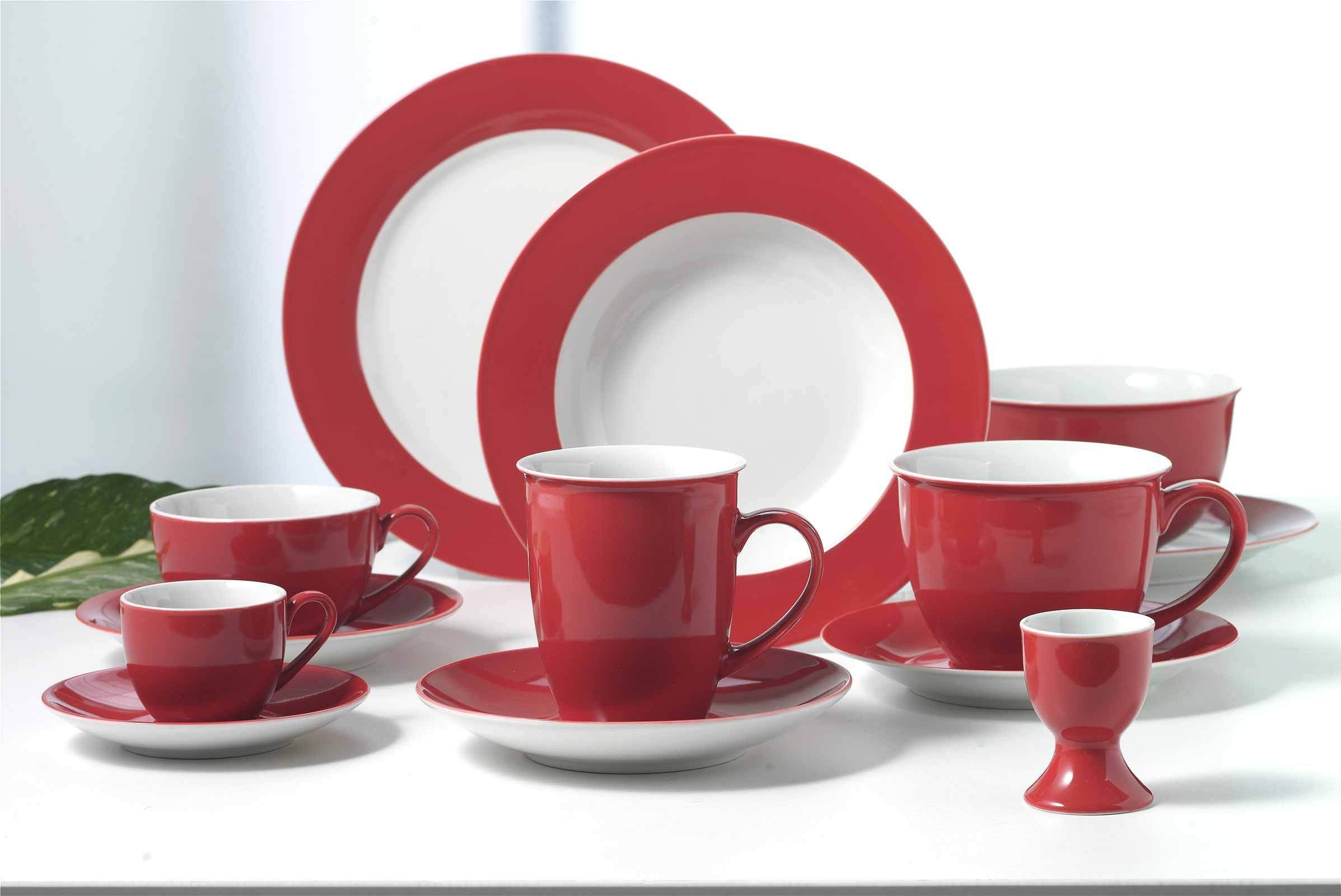 Ritzenhoff & Breker Tafelservice Doppio Tafelservice 12-tlg. (12-tlg), 6 Personen, Porzellan – Bild 5 von 5
