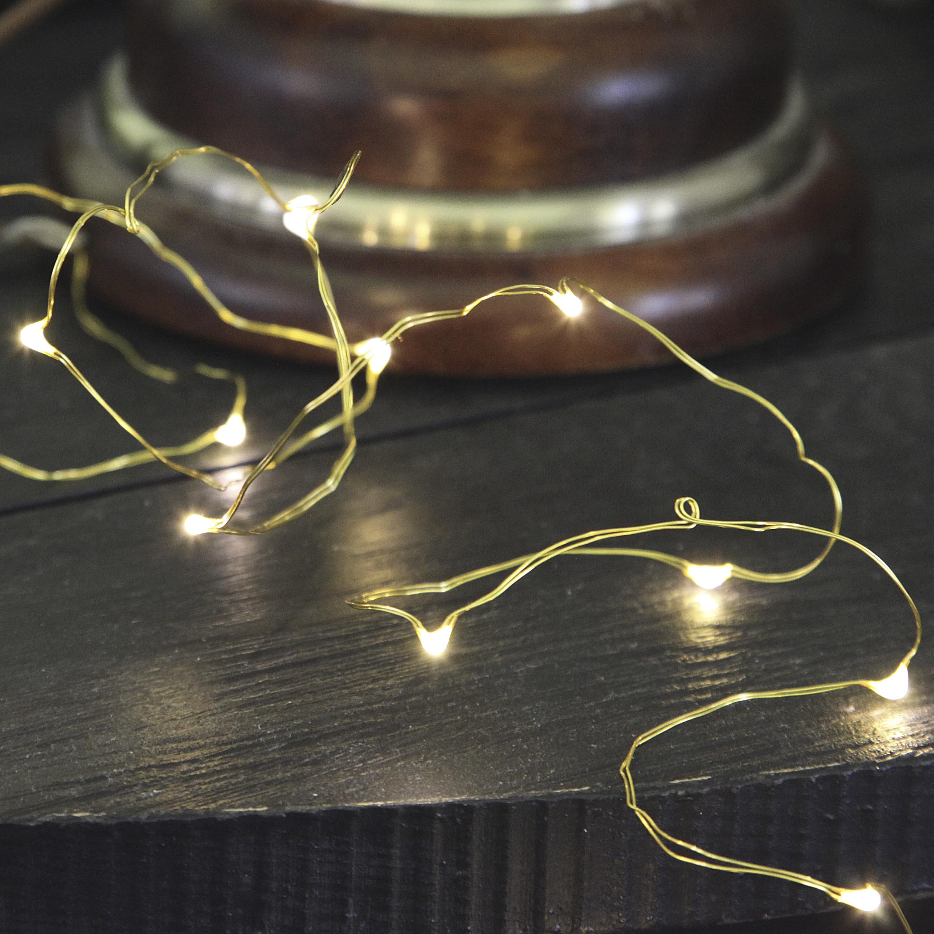 STAR TRADING Außen-Deckenleuchte, Batterie Deko-Lichterkette Dew günstig online kaufen