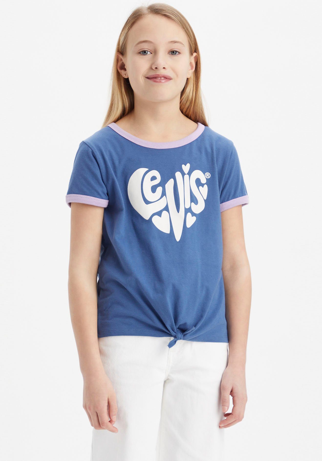 Kids GIRLS LEVIS HEART TEE for Levi's® T-Shirt