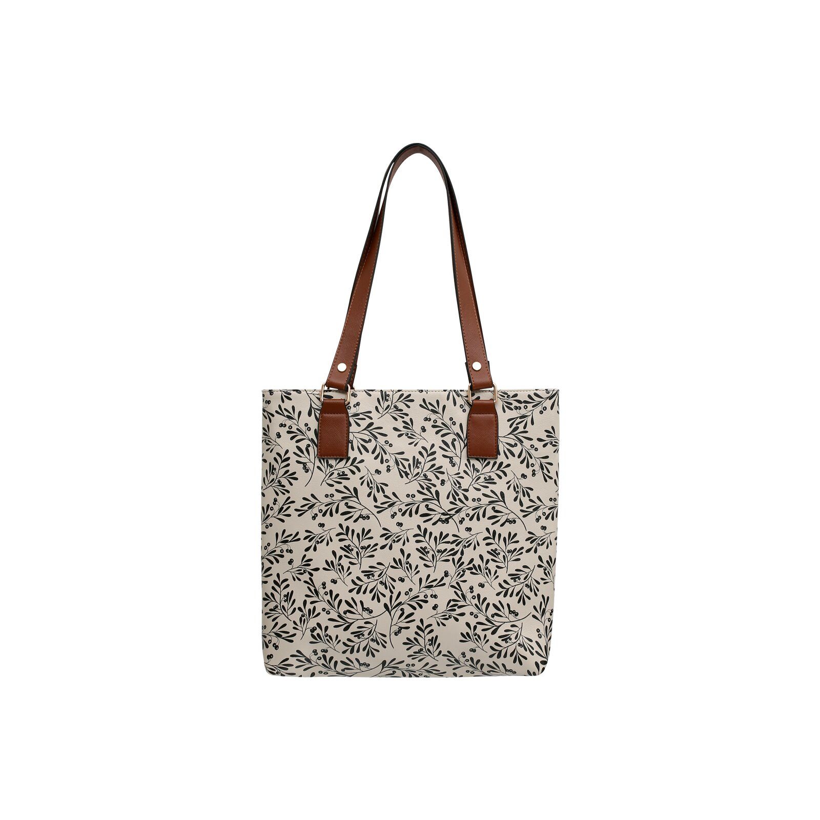 DOGO Umhängetasche Multi Pocket Bag Shopper-Tasche Paperflower Damen Schultertasche, Handgefertigt