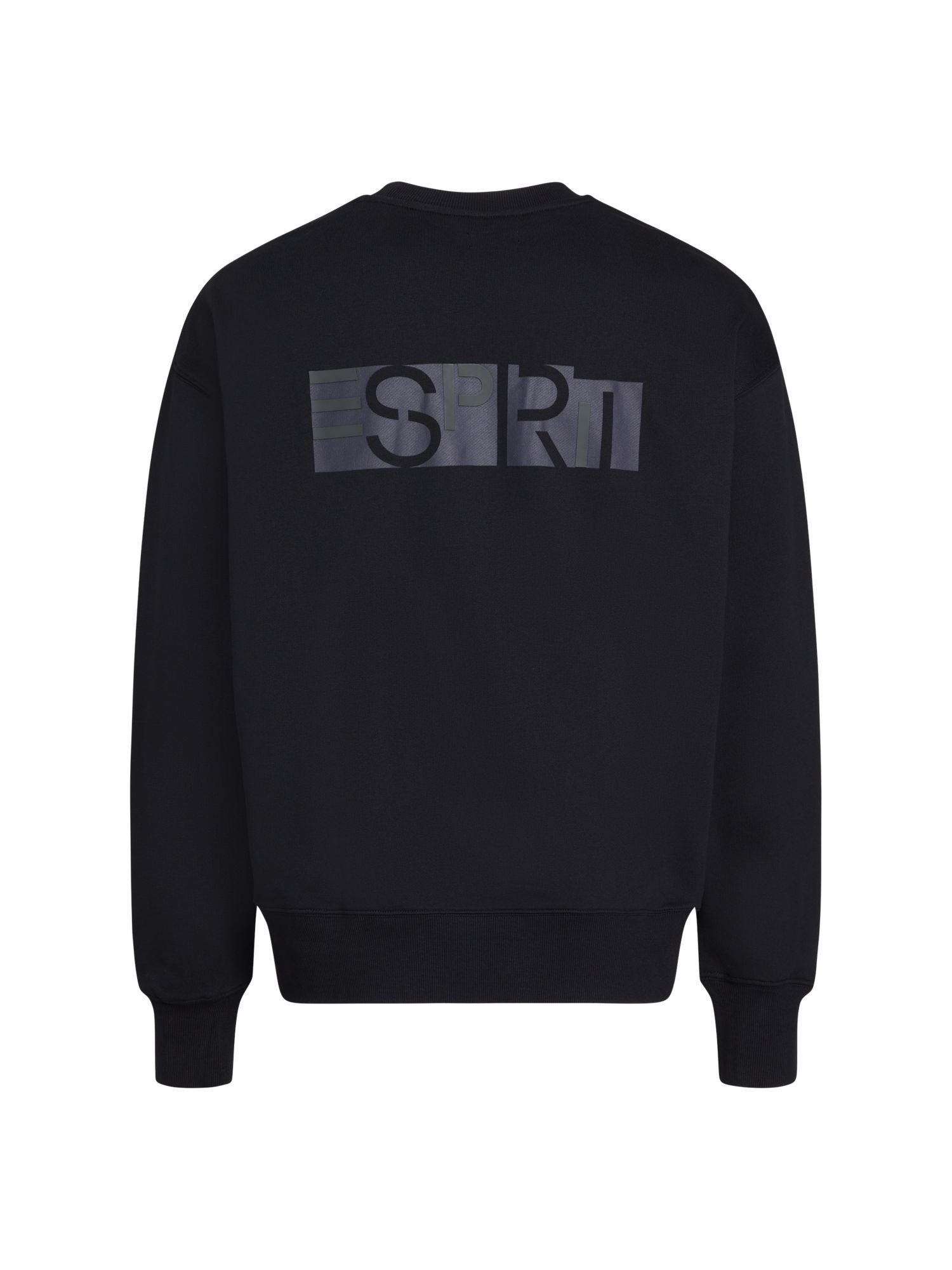 Esprit Sweatshirt Yagi Archive Sweatshirt mit Logo (1-tlg) BLACK