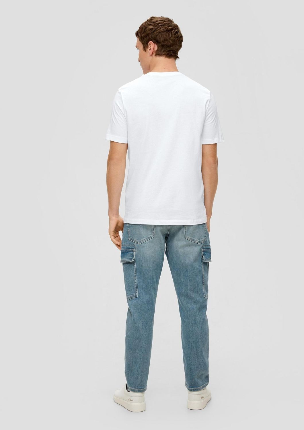 s.Oliver T-Shirt mit Metallic-Logo-Aufdruck im 2er Pack