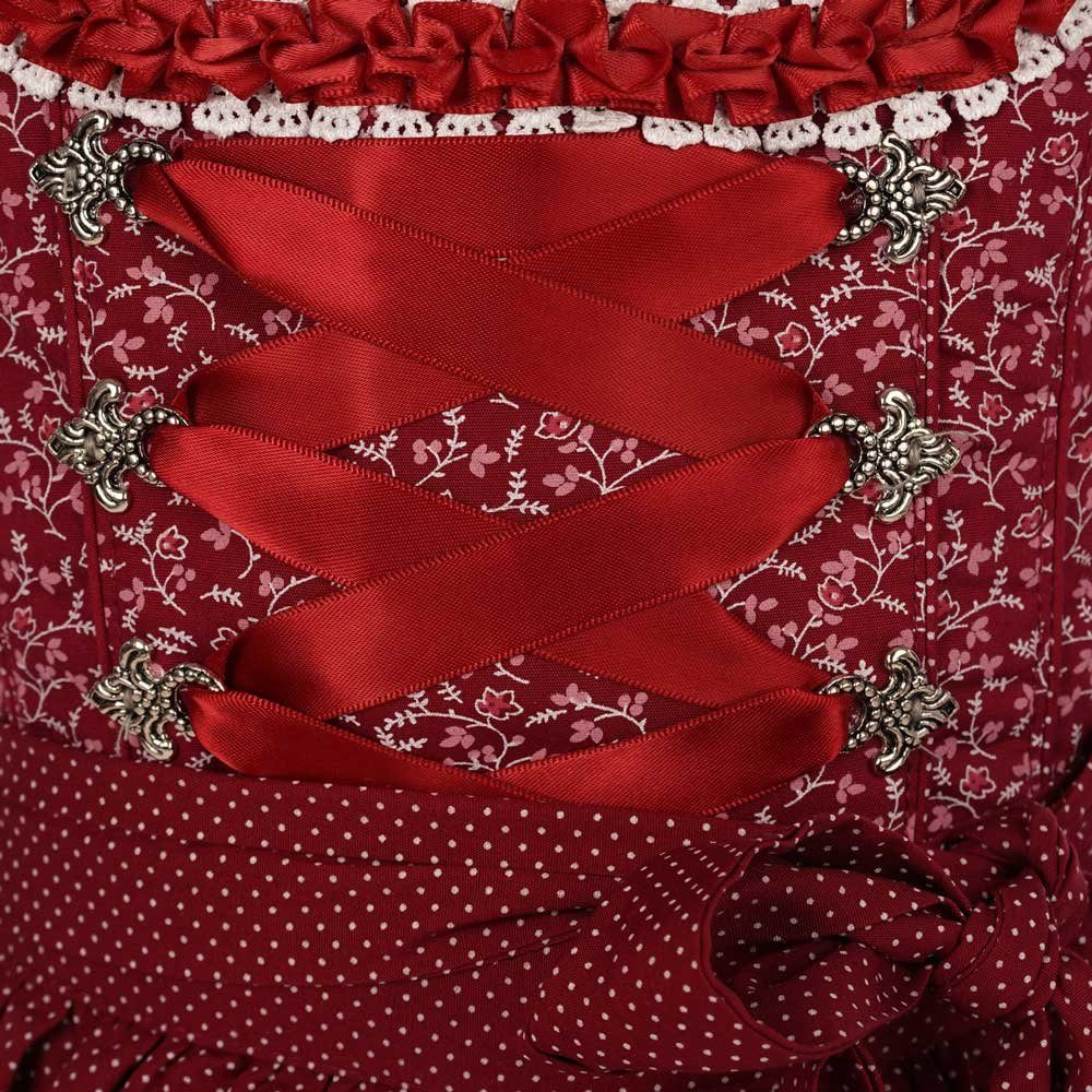Maddox Dirndl Kinder Trachten 'Elisa' 3-tlg. mit Bluse, Streubl – Bild 4 von 4
