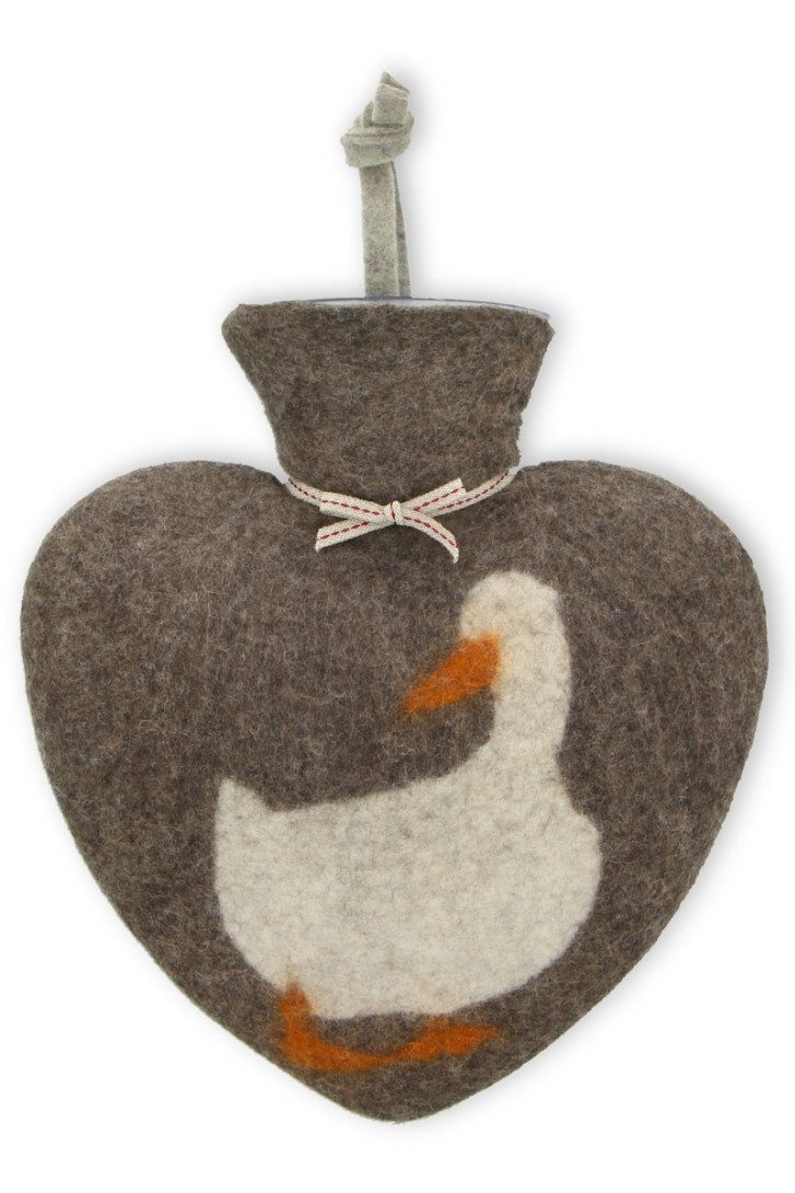 Dorothee Lehnen Wärmflasche Wärmflasche - GANS - caracul