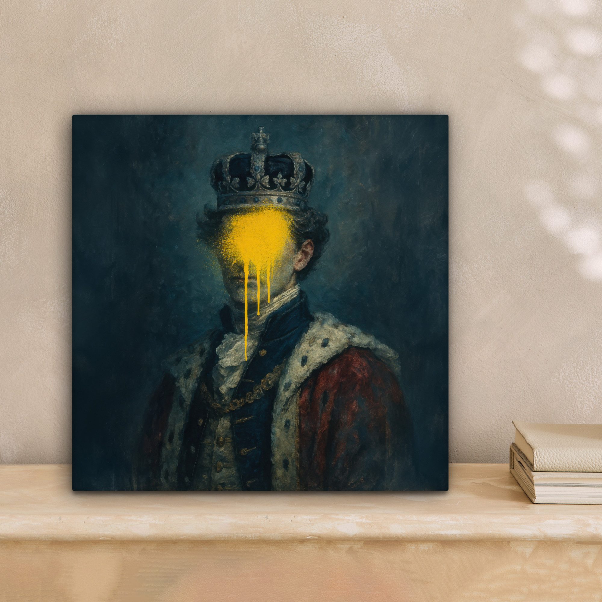 OneMillionCanvasses® Leinwandbild König - Porträt - günstig online kaufen