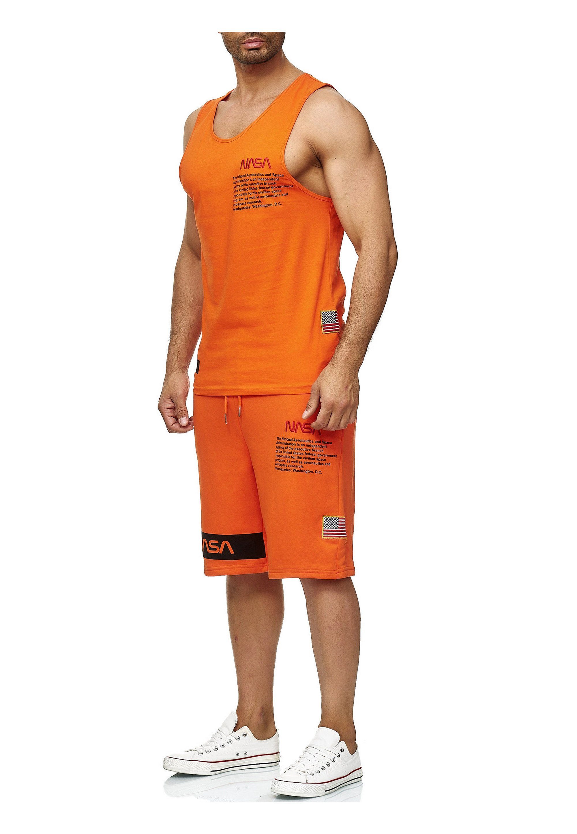 RedBridge Tanktop Tulsa mit lässigem NASA-Print