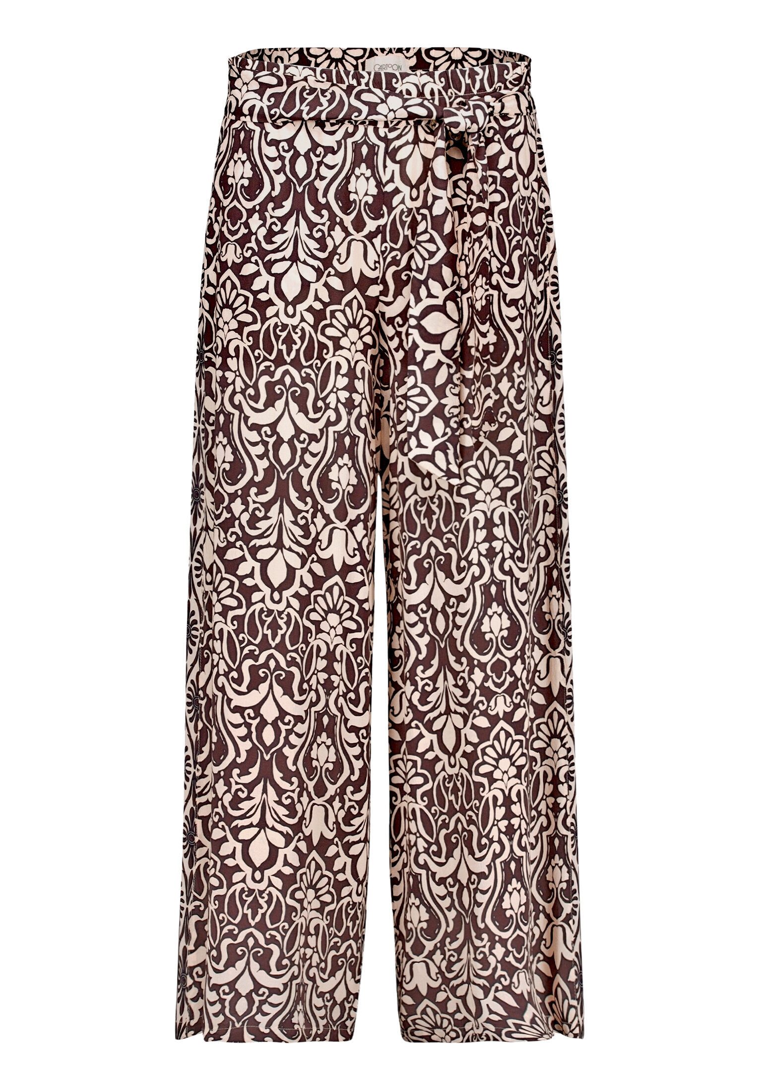 Cartoon Palazzohose Damen mit Gummizug