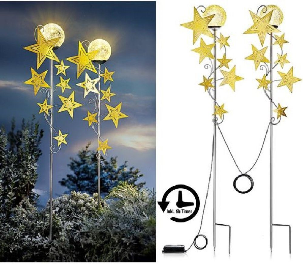 Luna24 simply great ideas... LED Gartenleuchte LED Gartenstecker Sternenzau günstig online kaufen