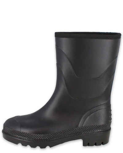 Beck Regenstiefel Basic Gummistiefel (Kurzschaft-Stiefel, für trockene Füße bei Regen und Matschwetter) wasserdicht, robust, strapazierfähig