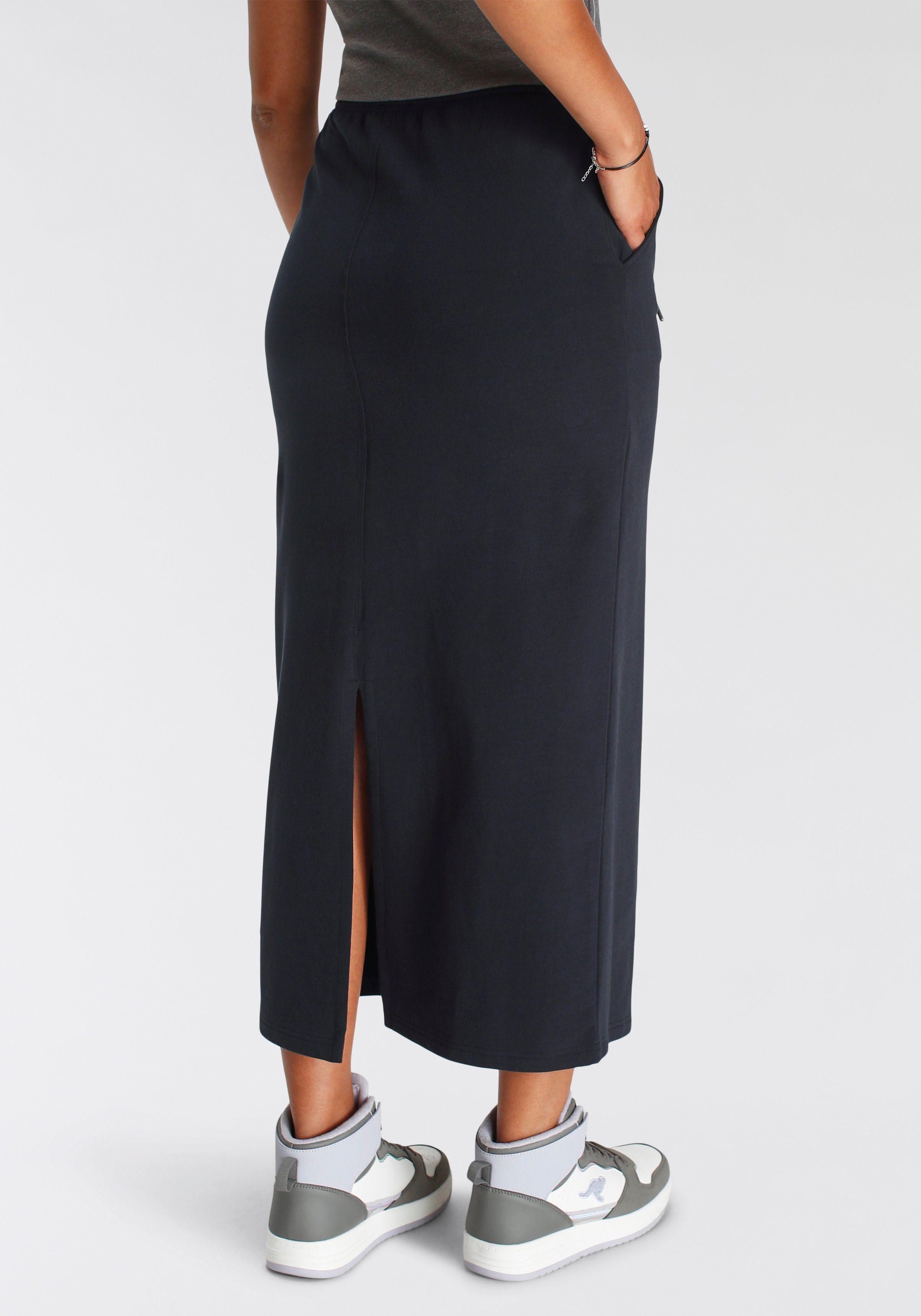 KangaROOS Sweatrock in Midilänge mit Schlitz