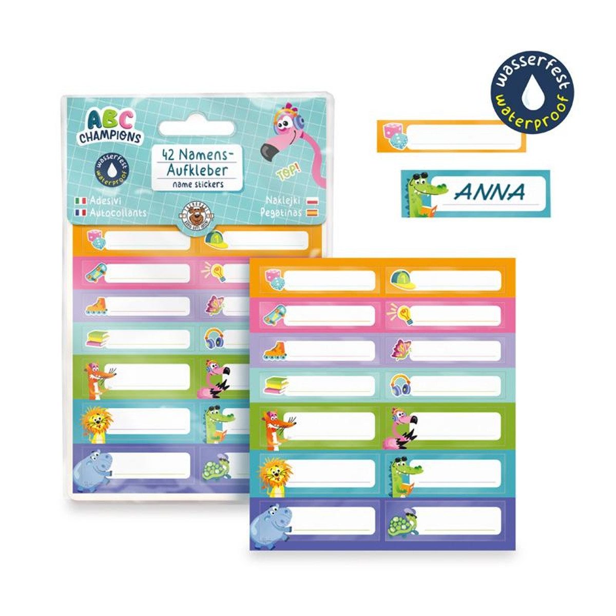 Trendhaus Sticker ABC Namenssticker Set