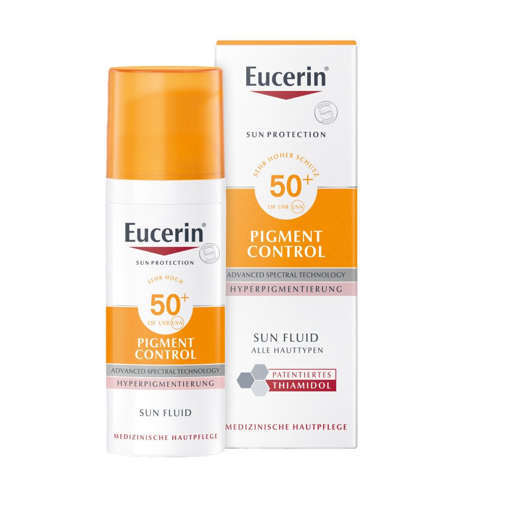 Eucerin Gesichtspflege Sun Pigment Control Fluid LSF 50+ – Sehr hoher Sonnenschutz, 1-tlg.