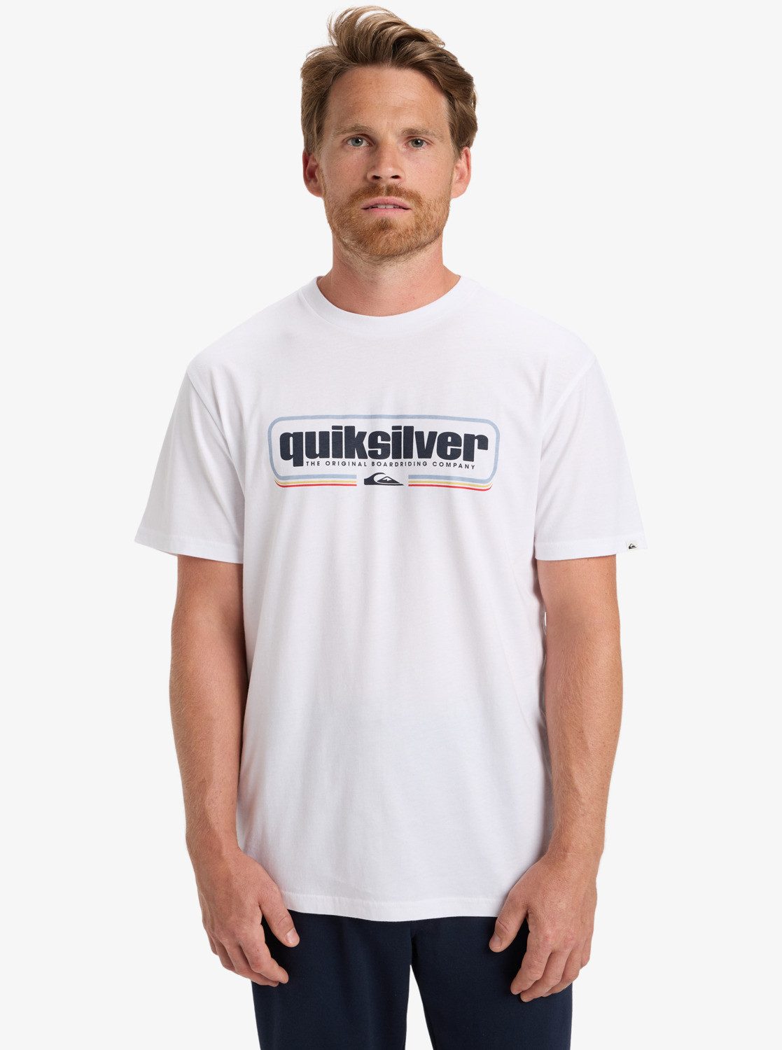 Kurzarmshirt BOX SHAPED WHITE