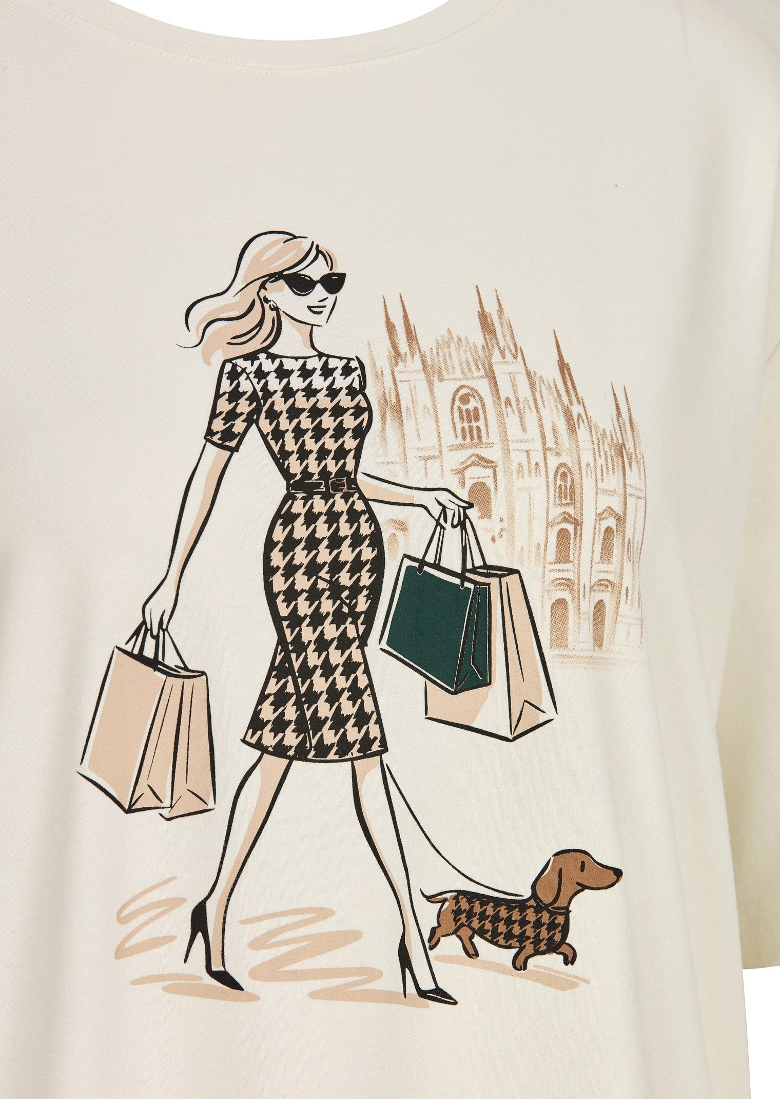 Faber Kurzarmshirt Damenshirt SOFT GRAPHICS