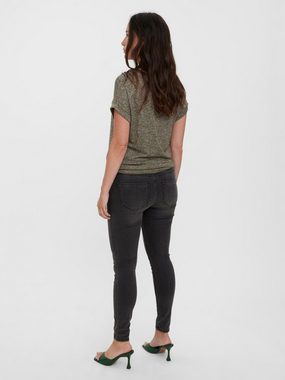 Vero Moda Maternity Regular-fit-Jeans Vmmtanya (1-tlg) Weiteres Detail, Plain/ohne Details