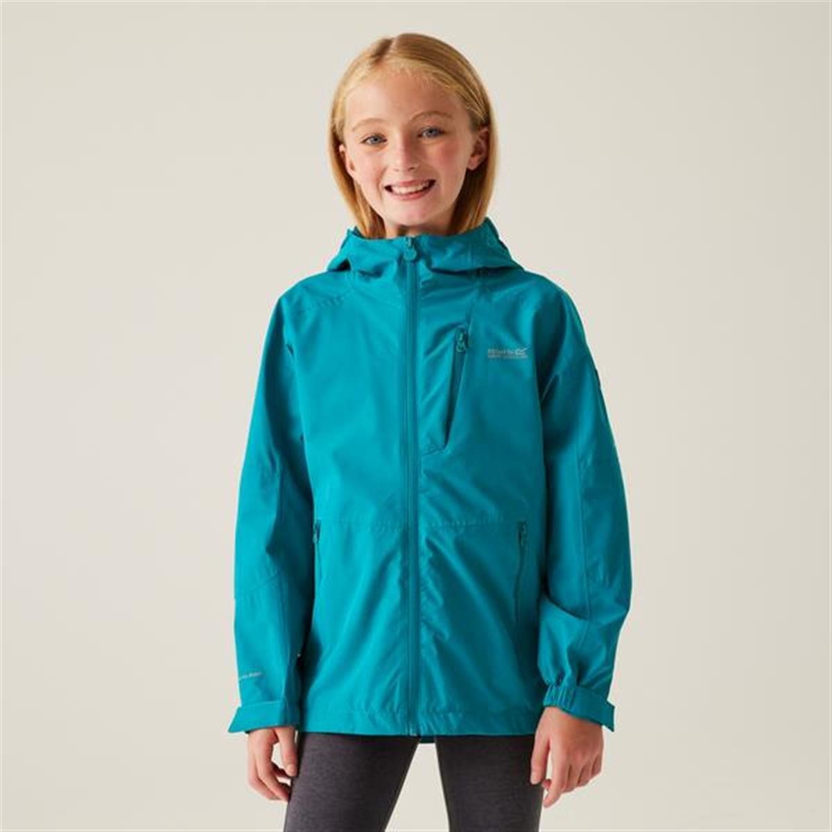 Regatta Outdoorjacke Regenjacke Kinder JrCalderdaleIII Kids Waterproof Shell