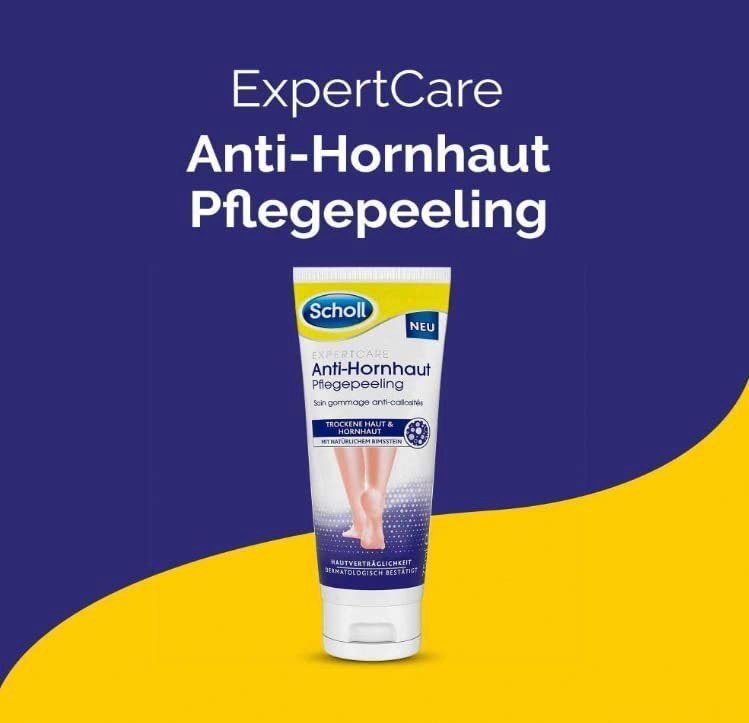 Peeling Fußcreme ExpertCare, Scholl Anti-Hornhaut