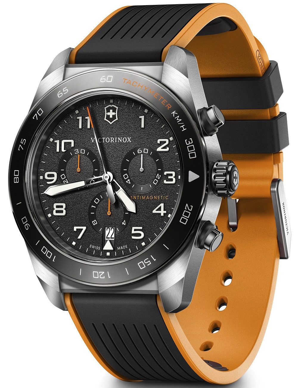 Victorinox Quarzuhr Victorinox 242050 Herrenuhr Swiss Army Chrono 42mm 10ATM Victorinox 242050 Herrenuhr Swiss Army Chrono 42mm 10ATM