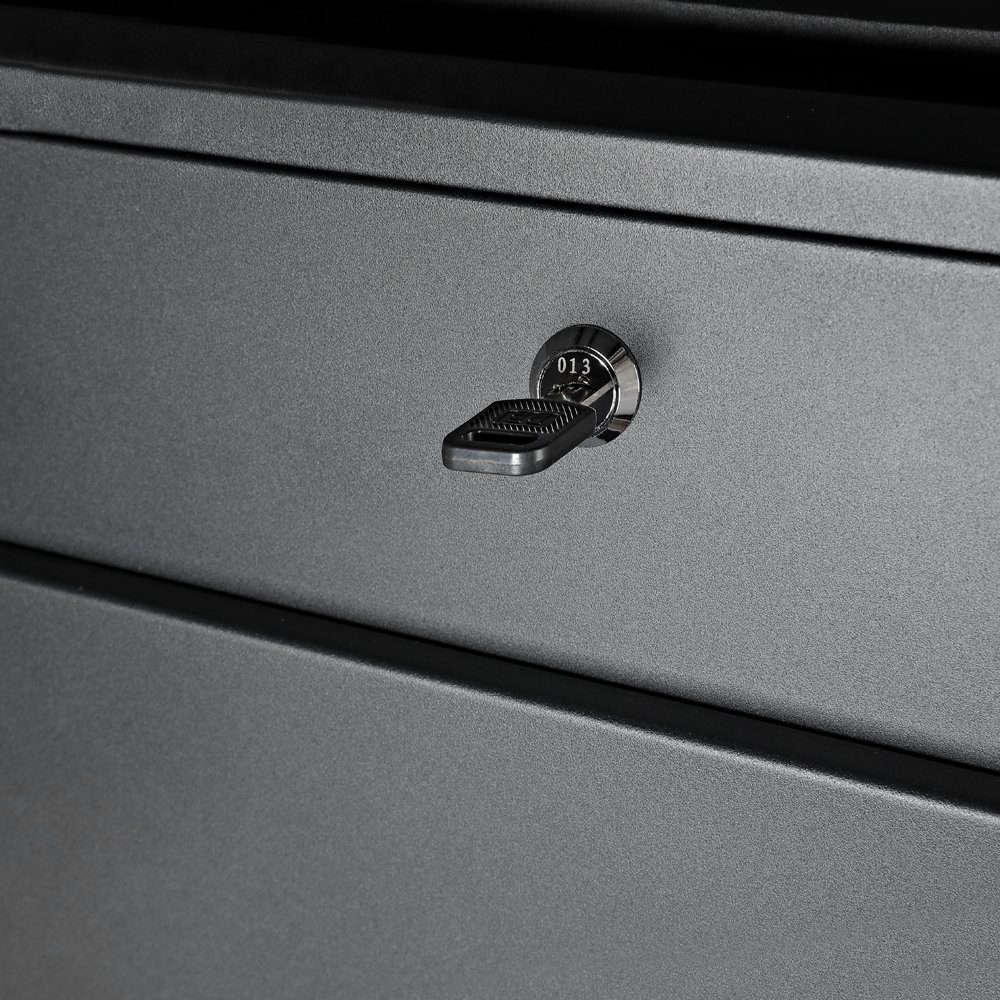 Mucola Wandbriefkasten Briefkastenanlage Zeitungsfach Zeitungsbox Letterbox Mailbox (Stück, 1-St., Briefkasten), Zylinderschloss