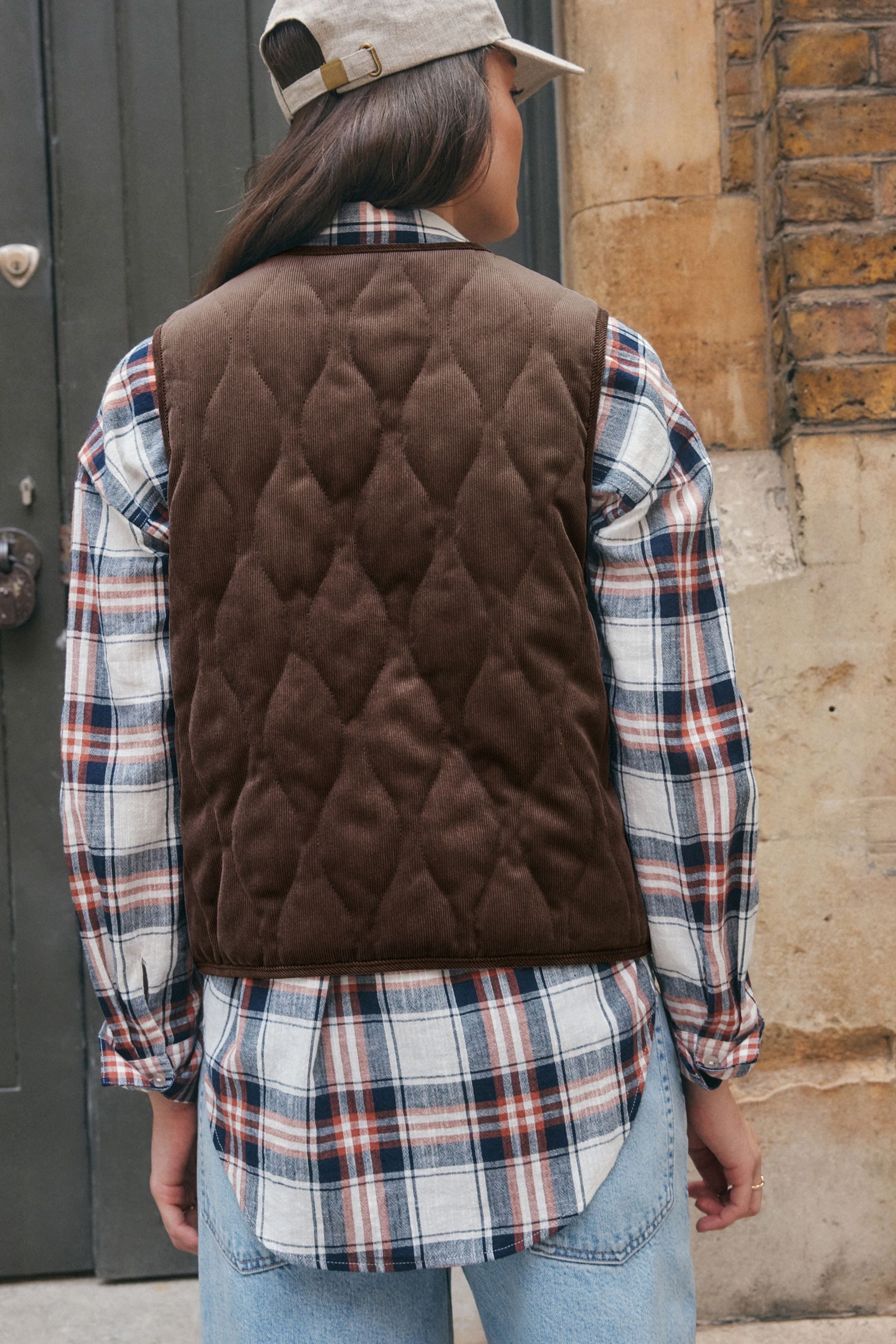 Next Steppweste Steppweste aus Cord (1-tlg) günstig online kaufen