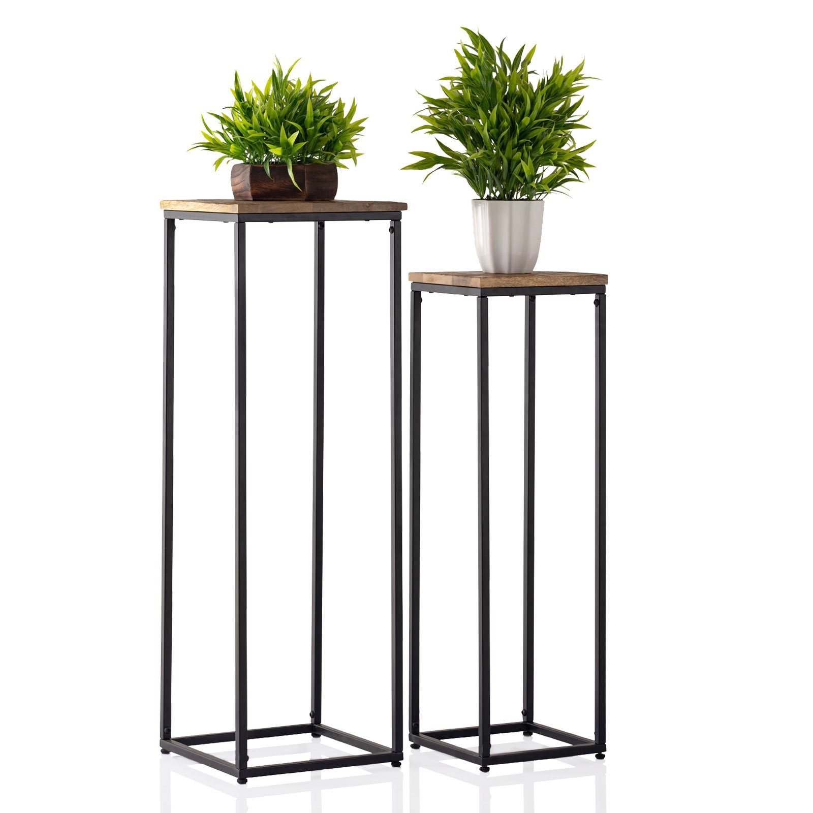 Blumenhocker Casamia Blumensäulen Set cm Blumen Hocker Peru quadratisch