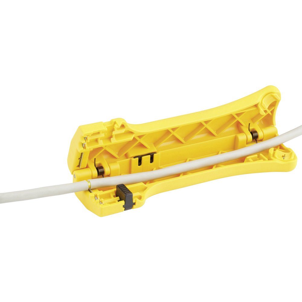 Jokari Kabelmesser Jokari 30900 Allrounder Kabelentmanteler Geeignet für Rundkabel, Flac