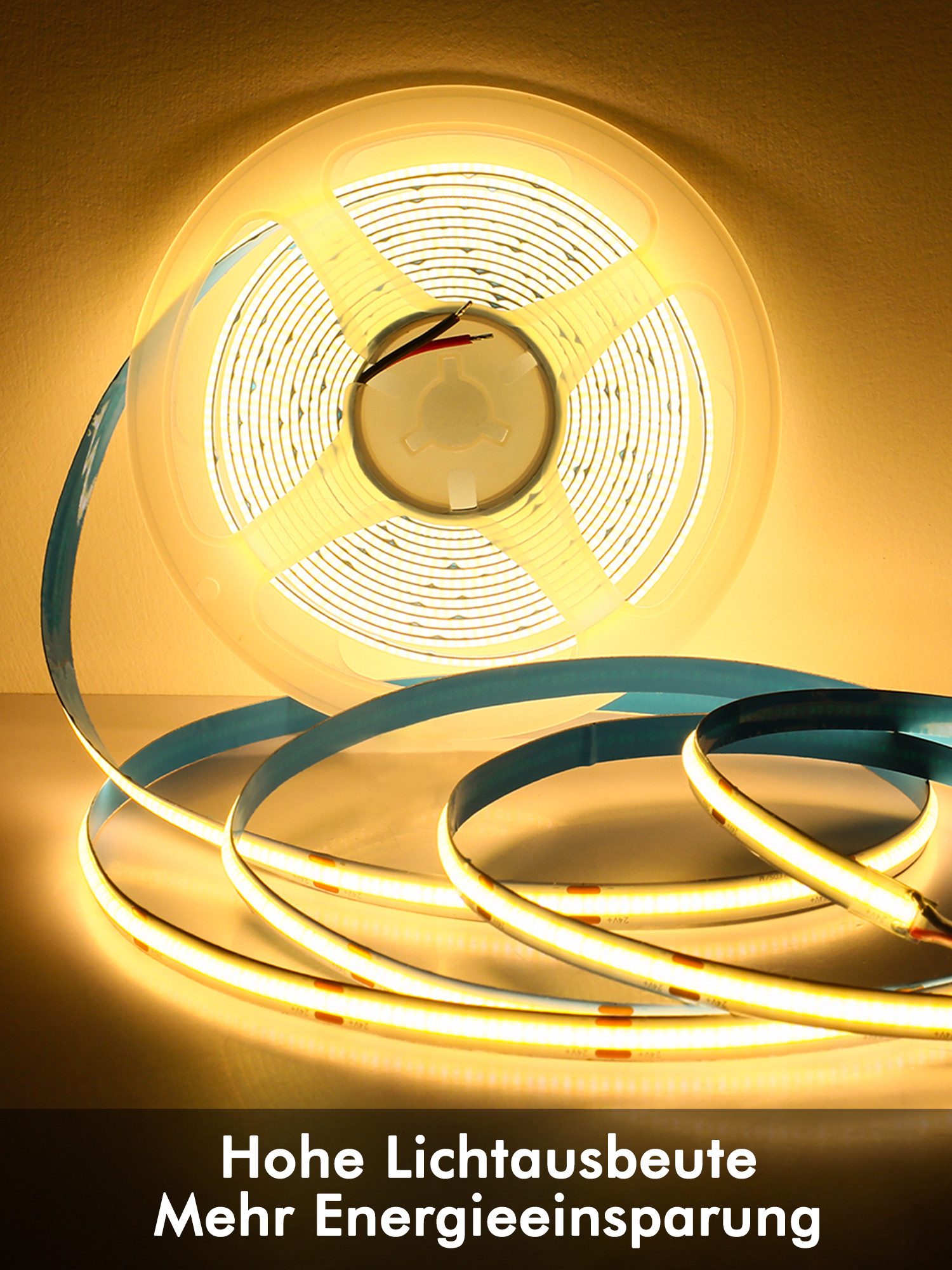 Oraymin Lichtleiste LED-Streifen 3000K Warmweiß, Selbstklebend günstig online kaufen