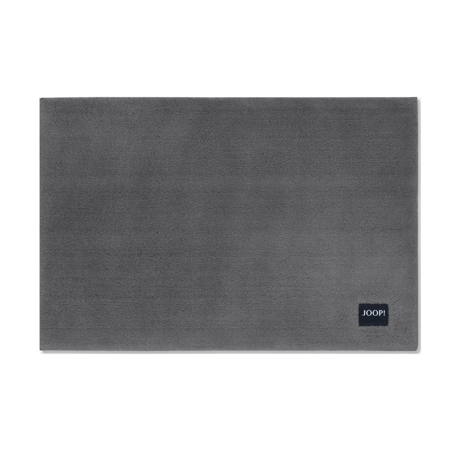 JOOP! Badematte Joop! Badteppich Duschvorleger Badematte basic anthrazit 60x90, Höhe 20 mm, Polyamid, Rutschfest