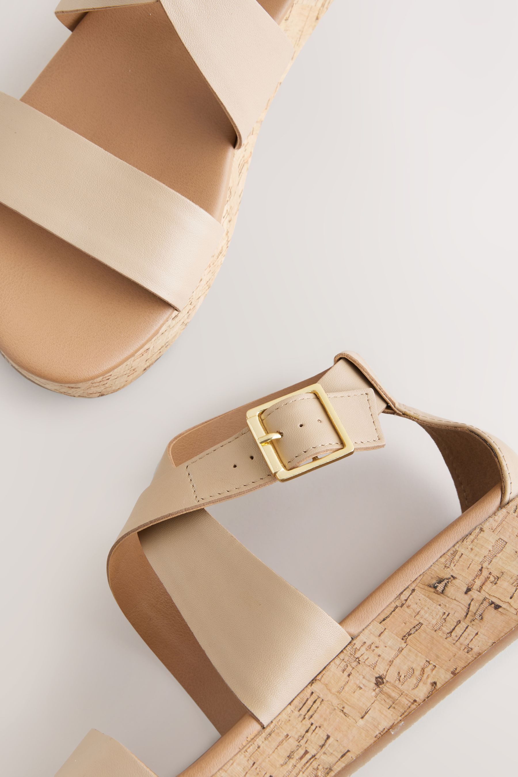 Next Forever Comfort® markante Flatform-Sandalen Keilsandalette günstig online kaufen