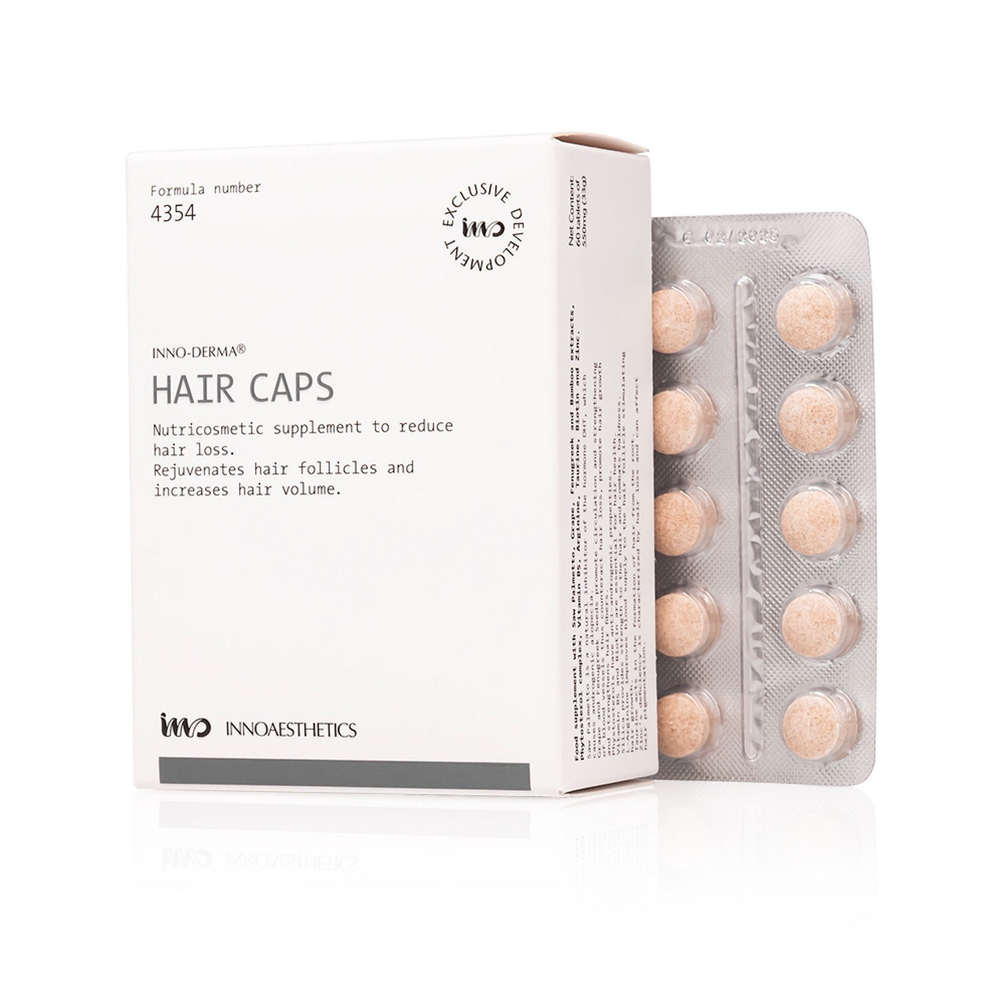 INNOAESTHETICS Haargummi Innoaesthetics Hair Caps, 1-tlg.