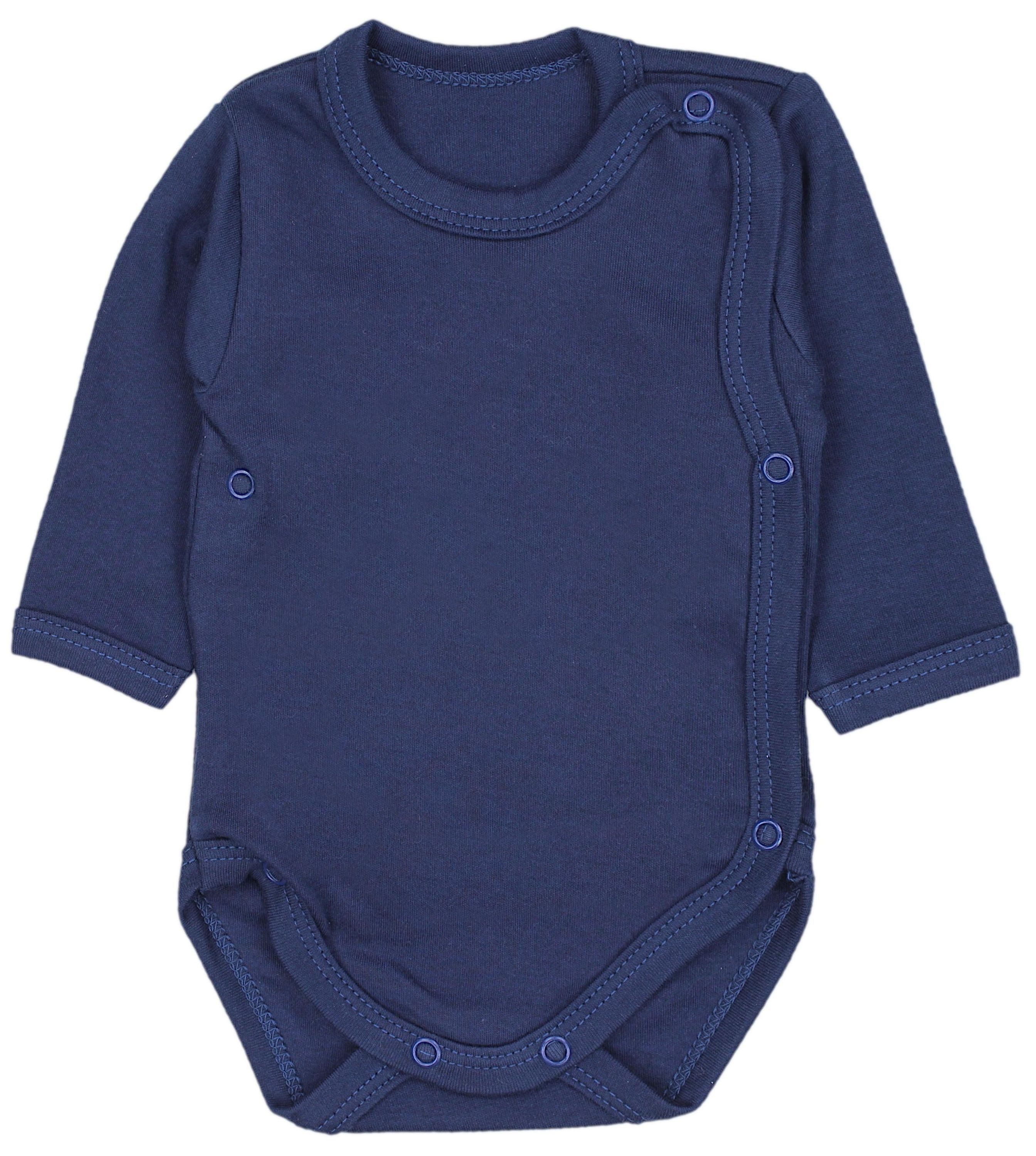 TupTam Langarmwickelbody TupTam Baby Unisex Langarm Wickelbody im 5er Set