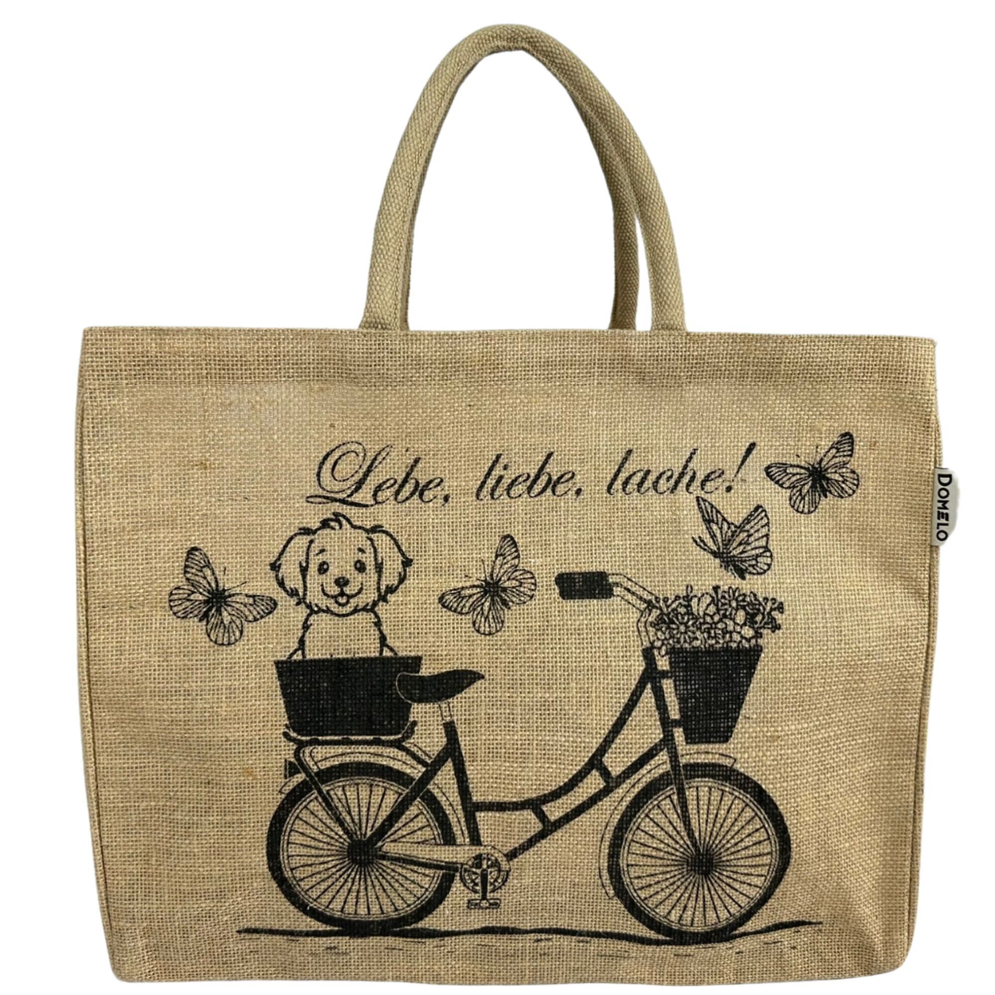 Domelo Einkaufskorb Jute, Vegan Einkaufstasche, Korbtasche, Shopping bag, A günstig online kaufen
