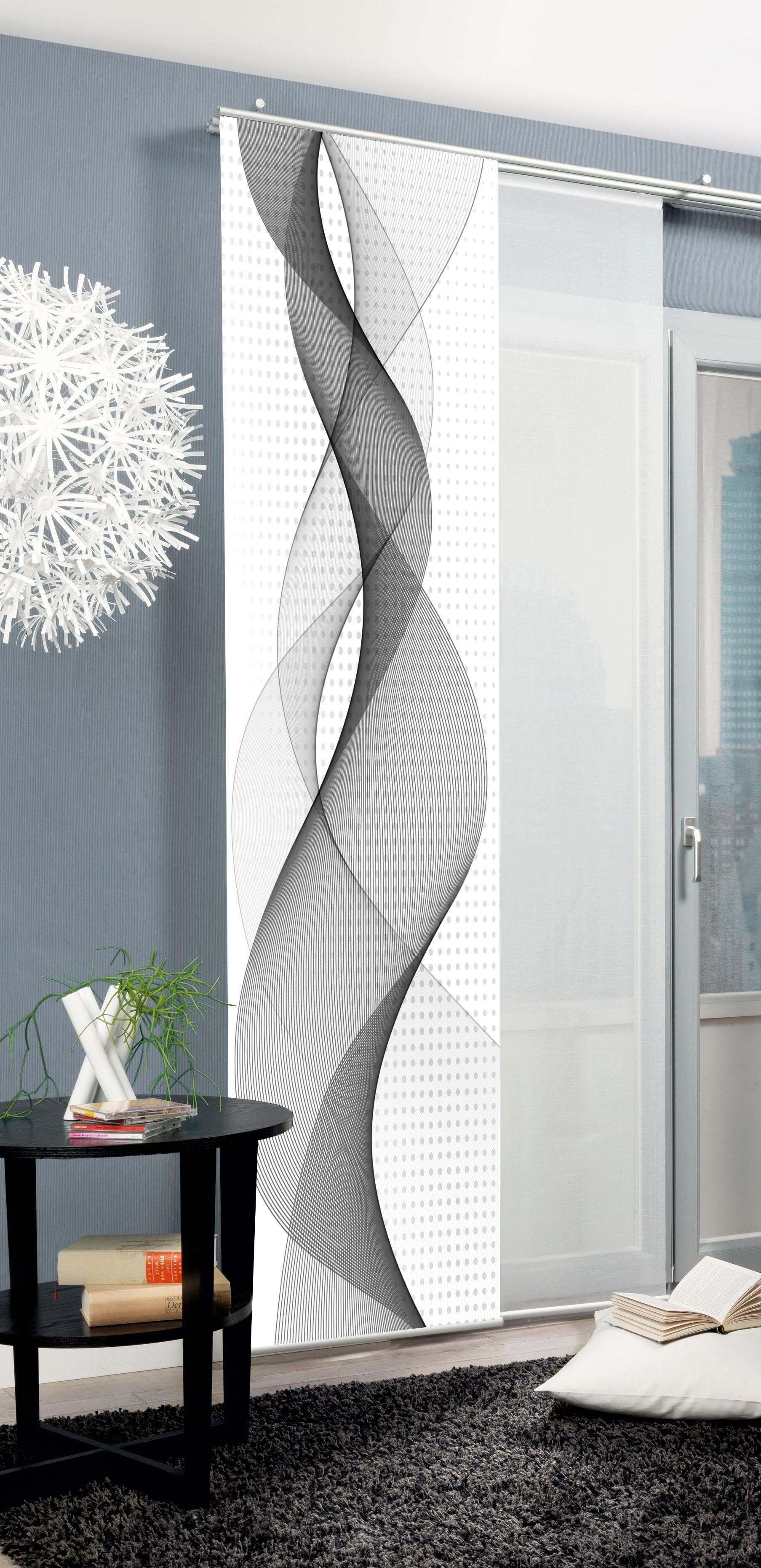 Vision S Schiebegardine OPALIA (1 St), Paneelwagen, blickdicht, HxB: 245x60 günstig online kaufen