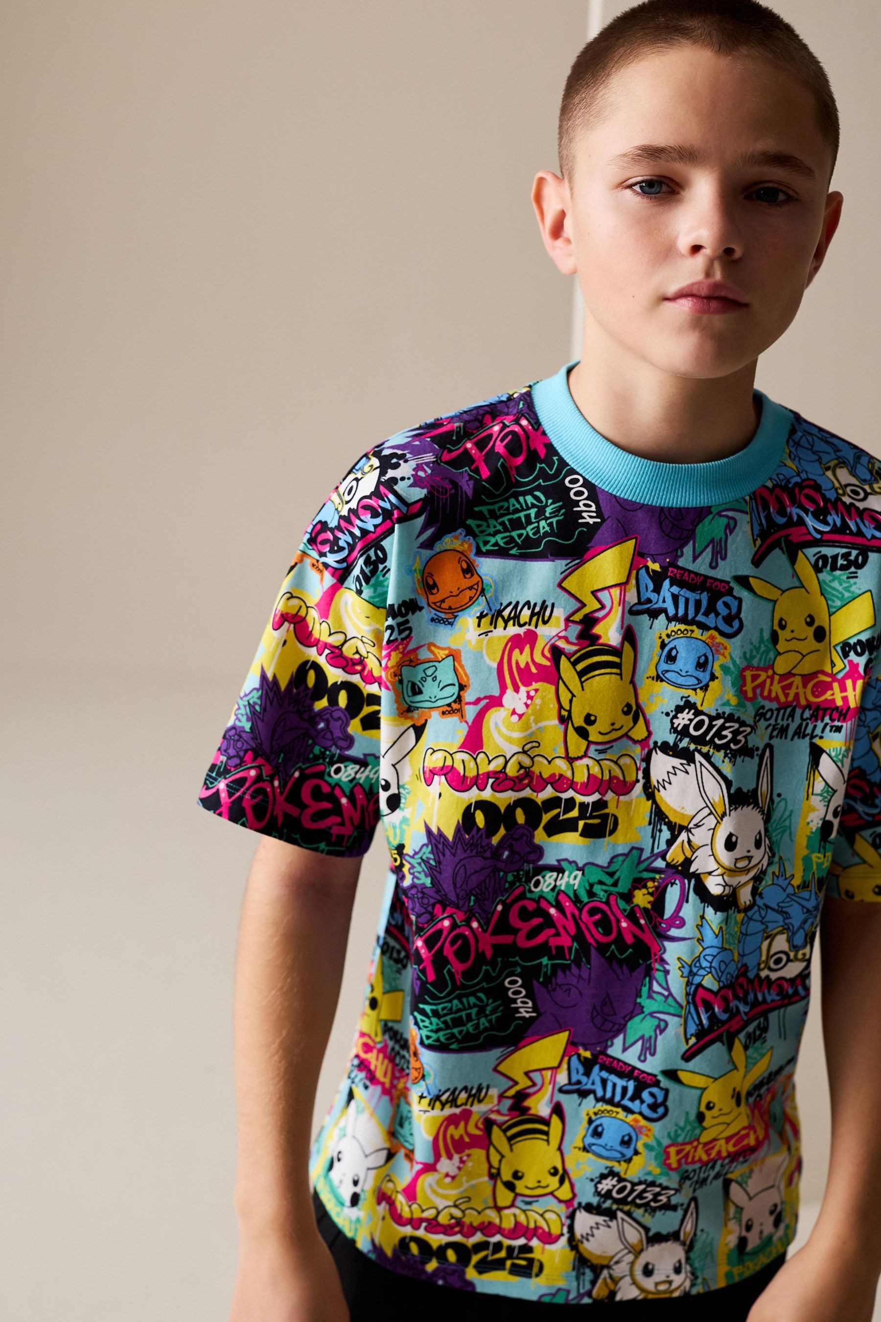 Next T-Shirt Pokémon T-Shirt (1-tlg) – Bild 4 von 5