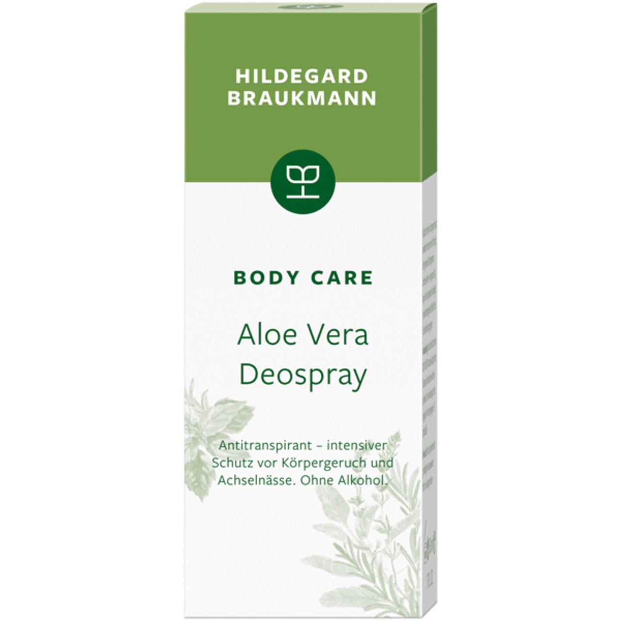 Hildegard Braukmann Bodylotion Body Care Aloe Vera Deospray, Alle Hauttypen