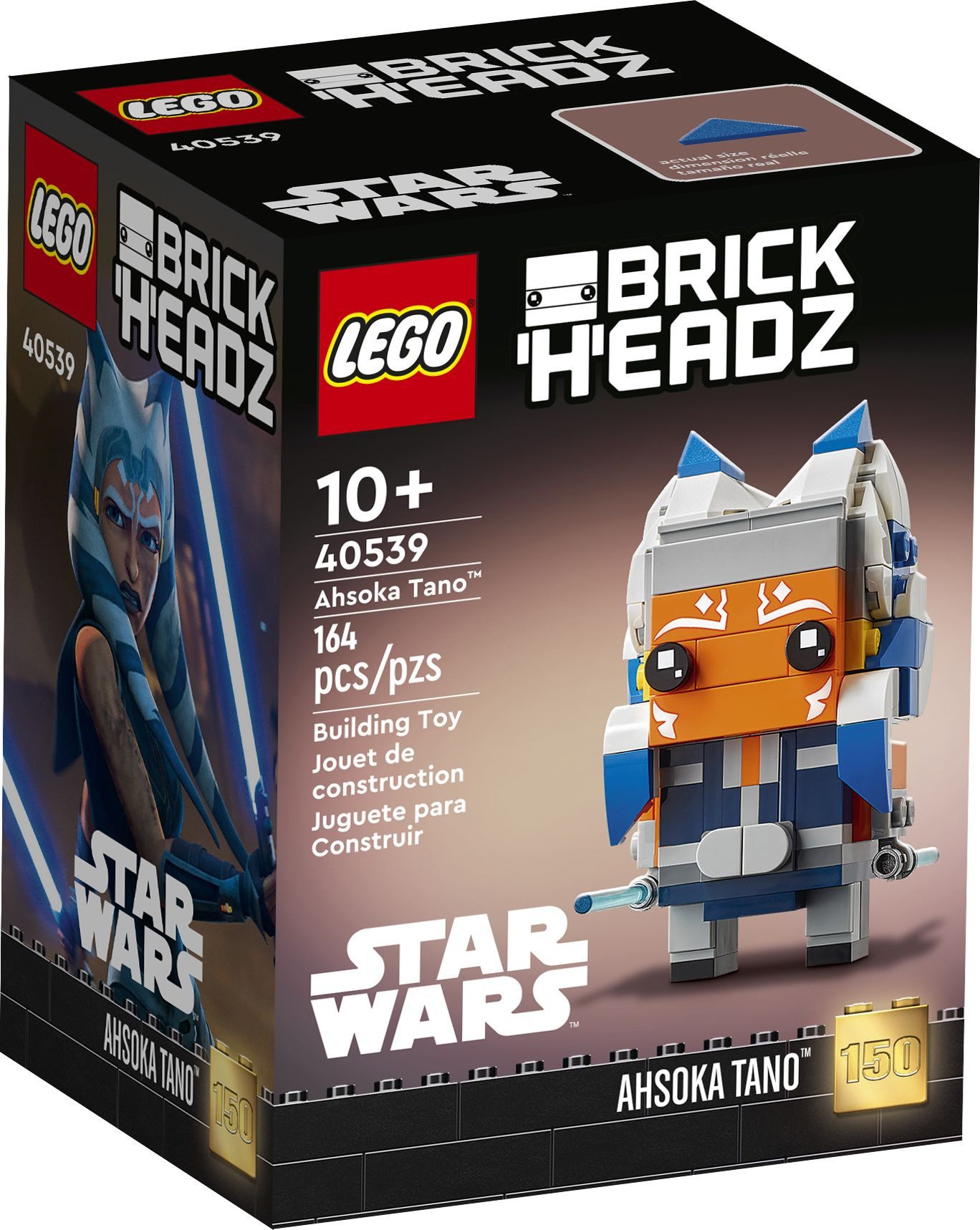 LEGO® LEGO® BrickHeadz 40539 Ahsoka Tano™ Konstruktionsspielsteine, (164 St günstig online kaufen