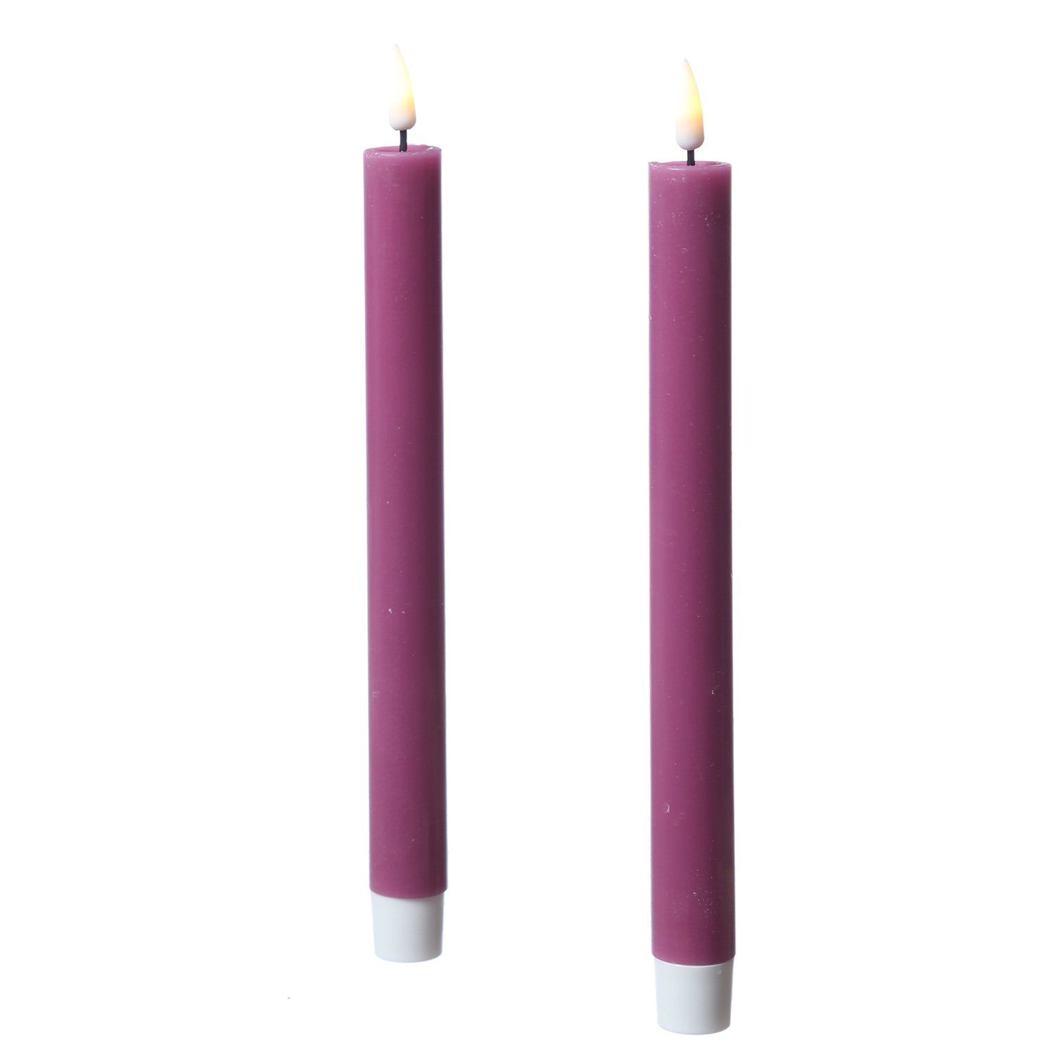 Deluxe Homeart LED-Kerze LED Stabkerzen Mia günstig online kaufen