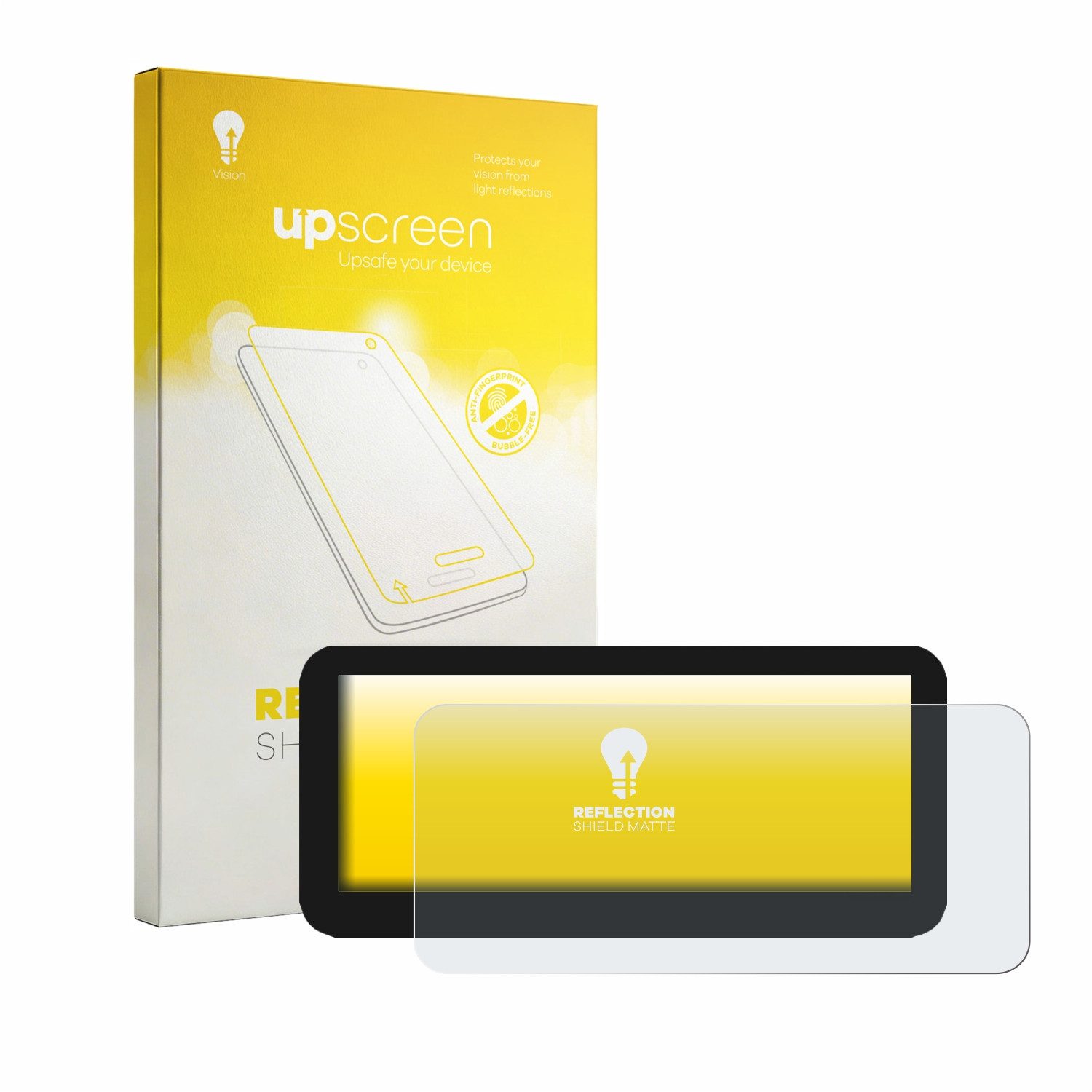 upscreen Displayschutzfolie Schutzfolie für TMOTEC 12,3" Android CarPlay Mercedes C/GLC/V/X-Klasse W205, Displayschutz Schutz Folie Matt Entspiegelungsfolie