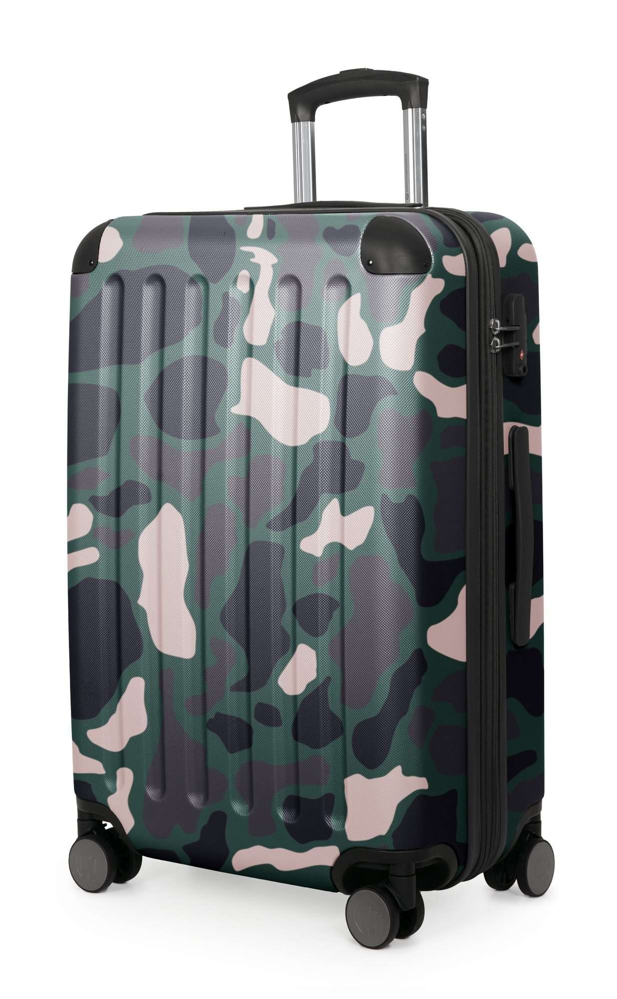 Hauptstadtkoffer Koffer Spree, 4 Rollen, Mittelgroßer Koffer Hartschale Trolley 65 cm, TSA, 74 L