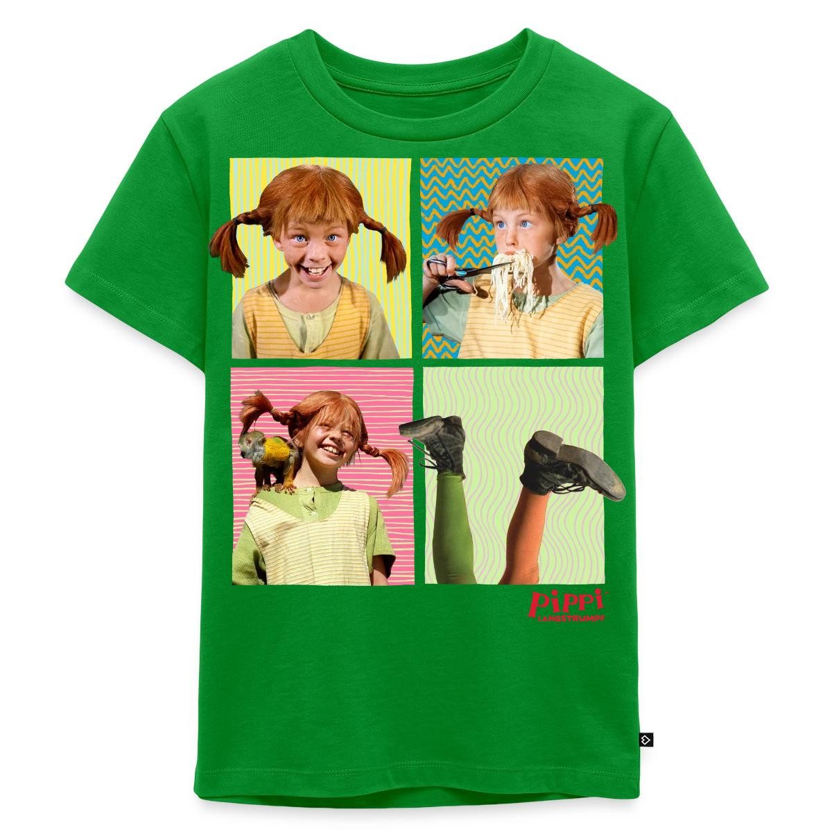 Spreadshirt T-Shirt Pippi Langstrumpf Portraits Von Pippi Kinder Premium T-Shirt (1-tlg)