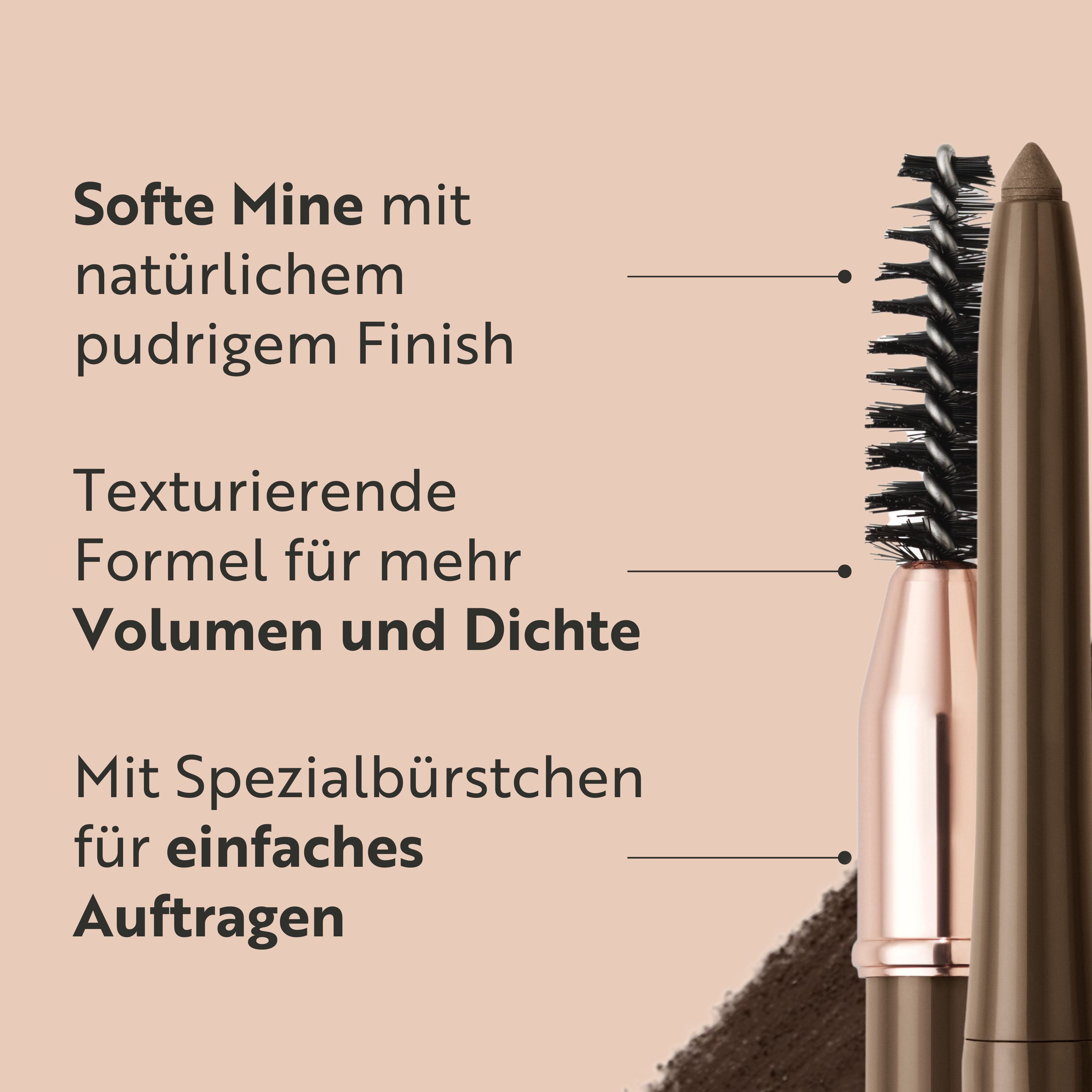 asambeauty Augenbrauen-Stift Eyebrow Designer Augenbrauen-Stift Brown