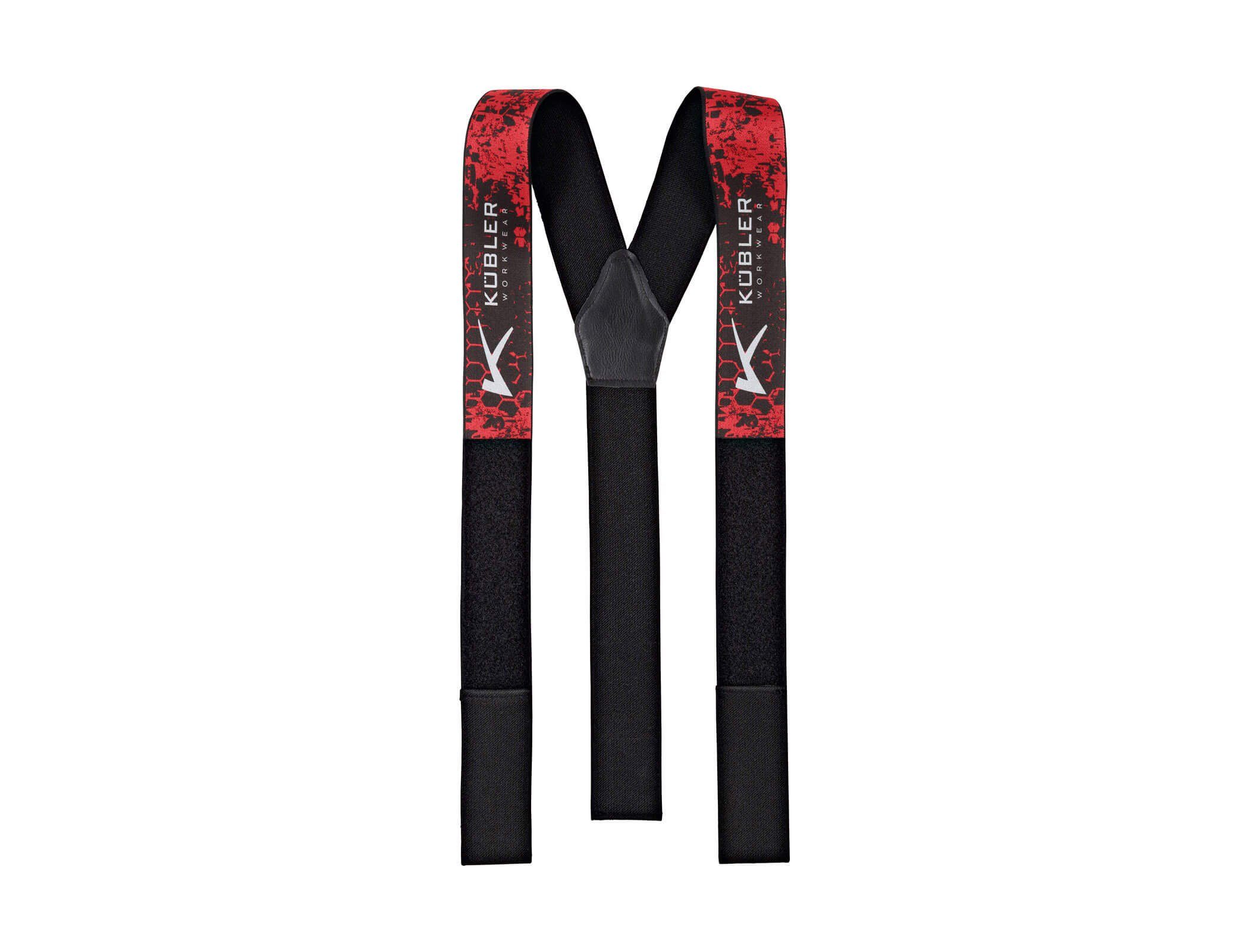 Kübler Hosenträger Kübler Forest rot/schwarz günstig online kaufen