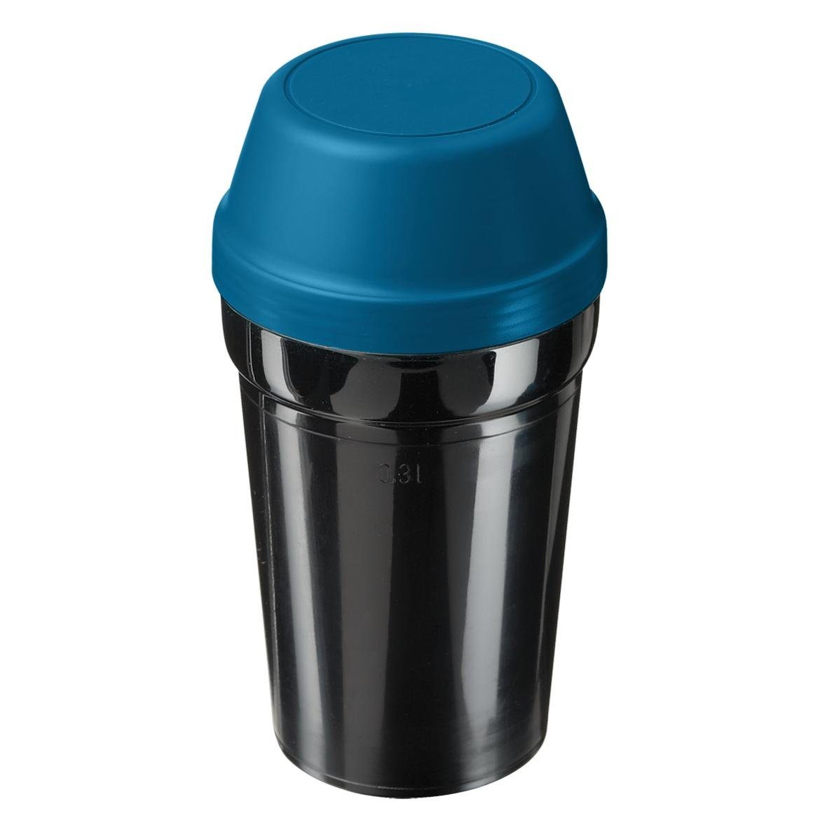 Protein Shaker MULTI auslaufsicherer Fitness shaker 300 ml mit Deckel