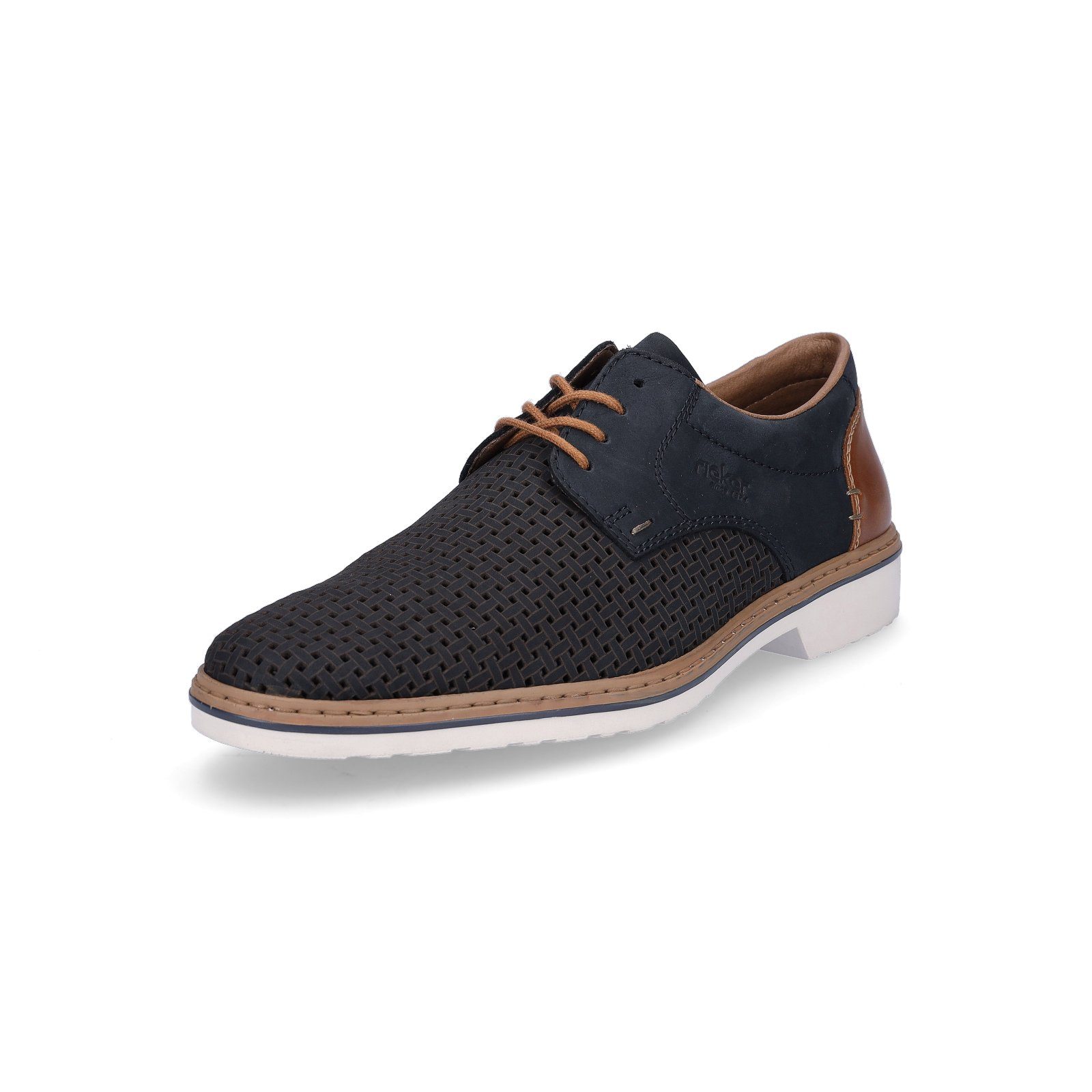Rieker Herren Schnürschuh blau Schnürschuh