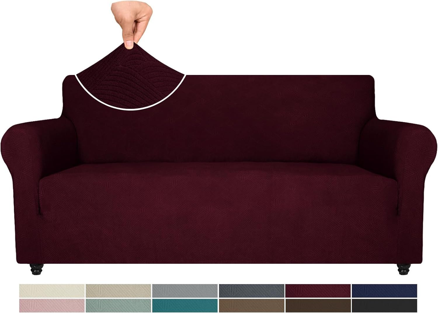 Coonoor Sofahusse Stretch Sofabezug, Sofa Überzug 1/2/3/4 Sitzer, Sofaschon günstig online kaufen