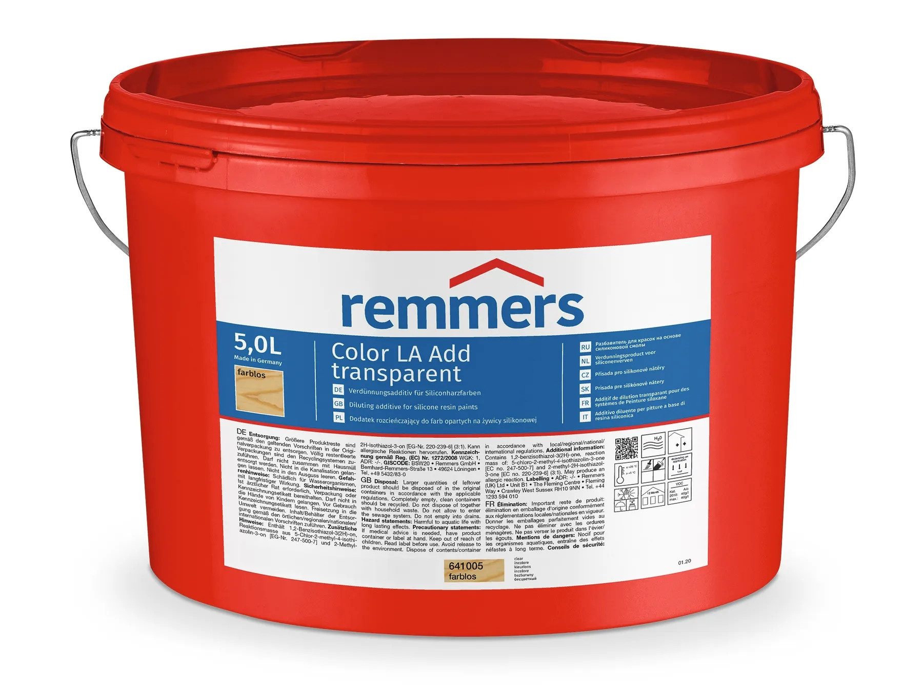 Remmers Fassadenfarbe Color LA Add transparent
