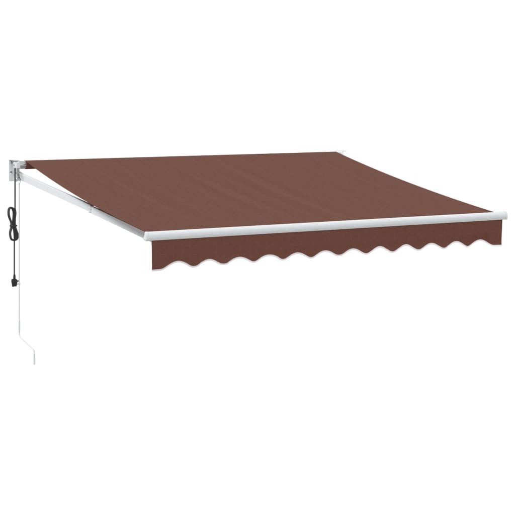 vidaXL Markise Markise Automatisch Braun 300x250 günstig online kaufen