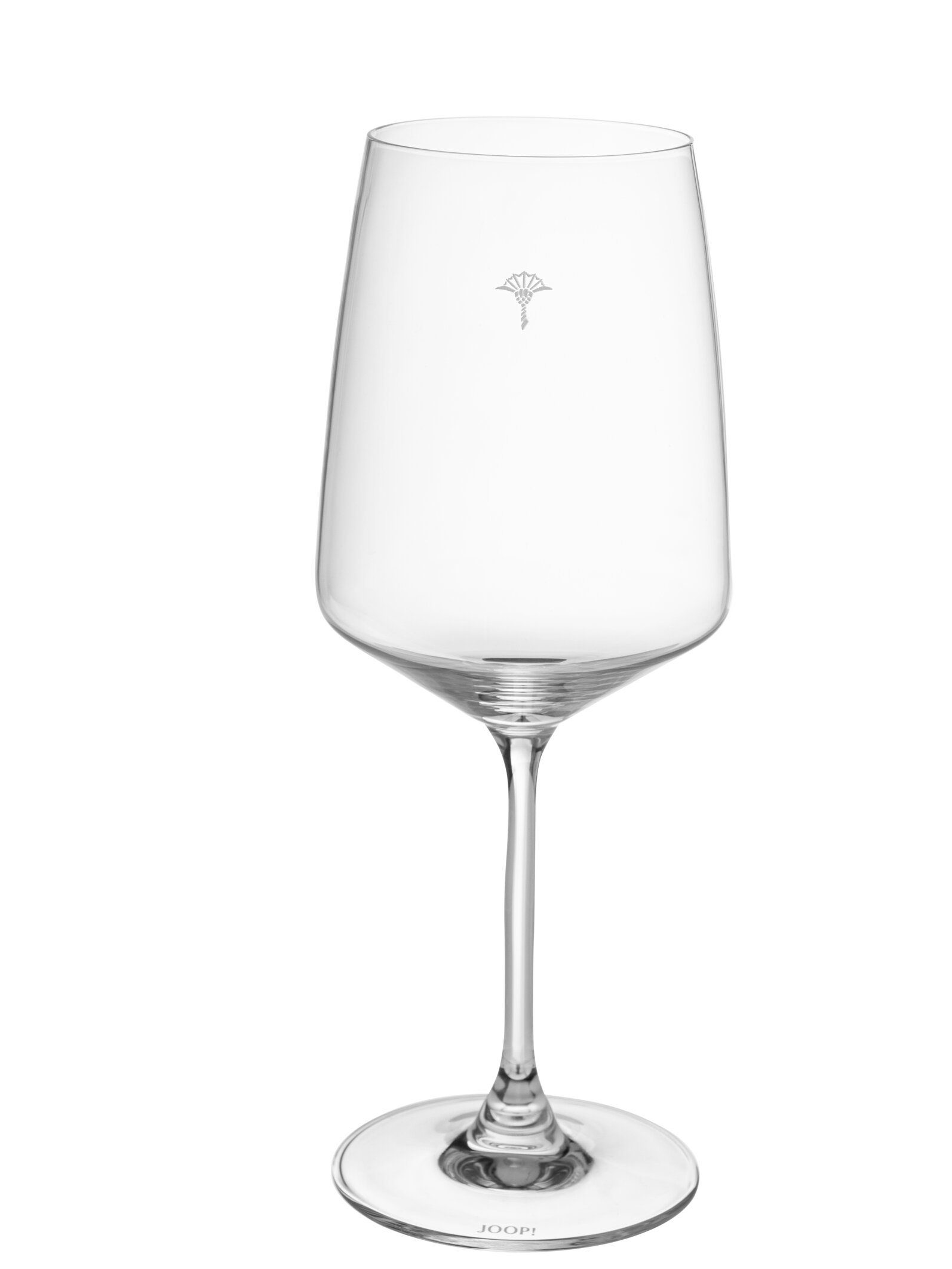 JOOP! Weinglas JOOP! LIVING - SINGLE CORNFLOWER Rotweinglas 2er Set, 2-tlg., Glas